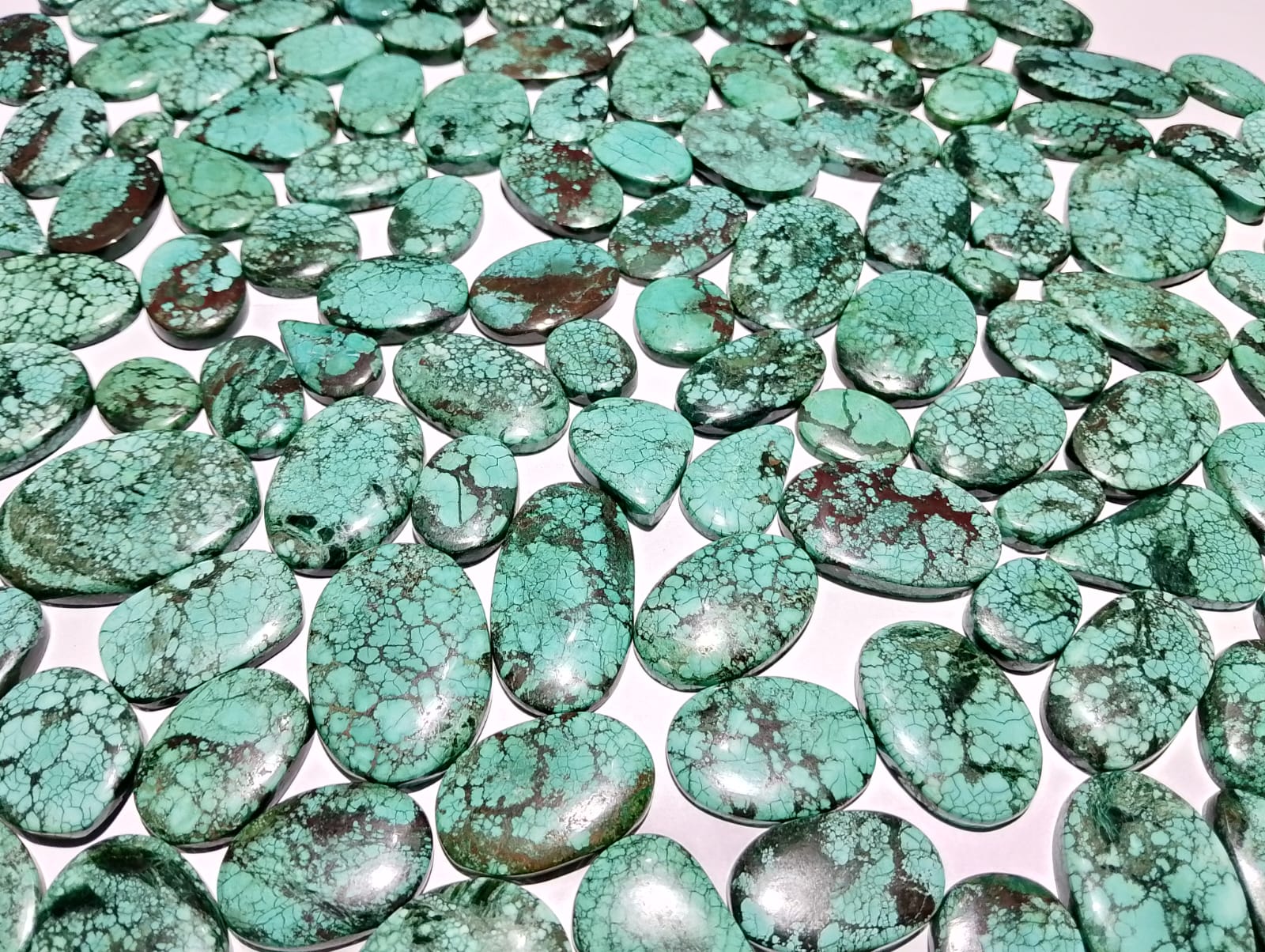 Magnesite Turquoise Cabochon (Natural-Dyed)