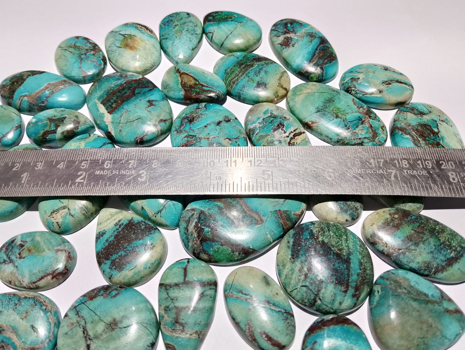 New Shattuckite Chrysocolla Cabochon Wholesale Lot Cabochon For Jewelry Making (Natural)
