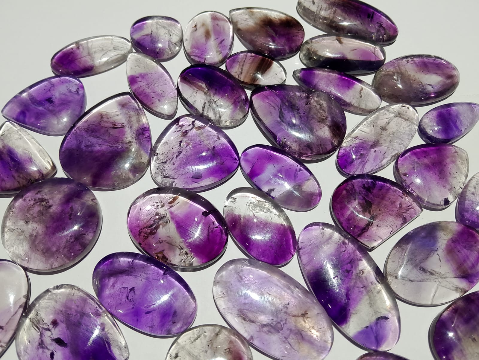 Natural Amethyst Quartz Cabochon (Natural)