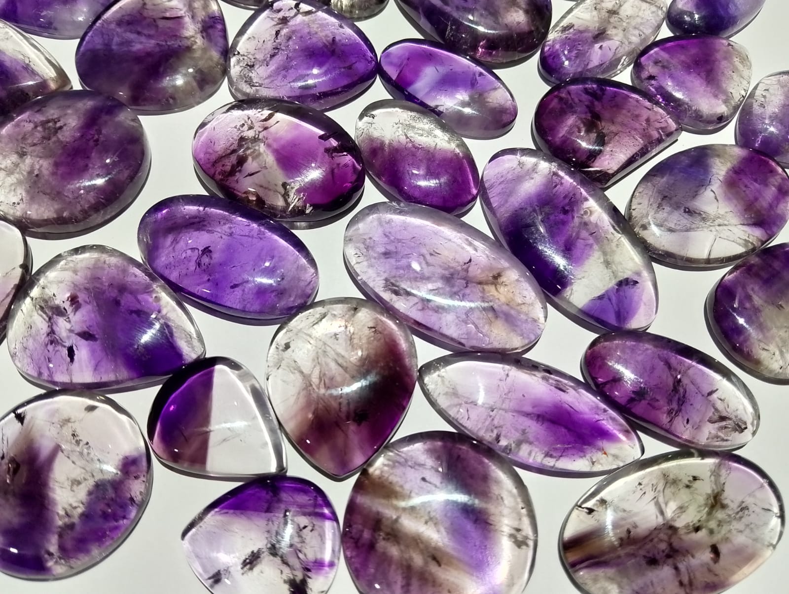 Natural Amethyst Quartz Cabochon (Natural)