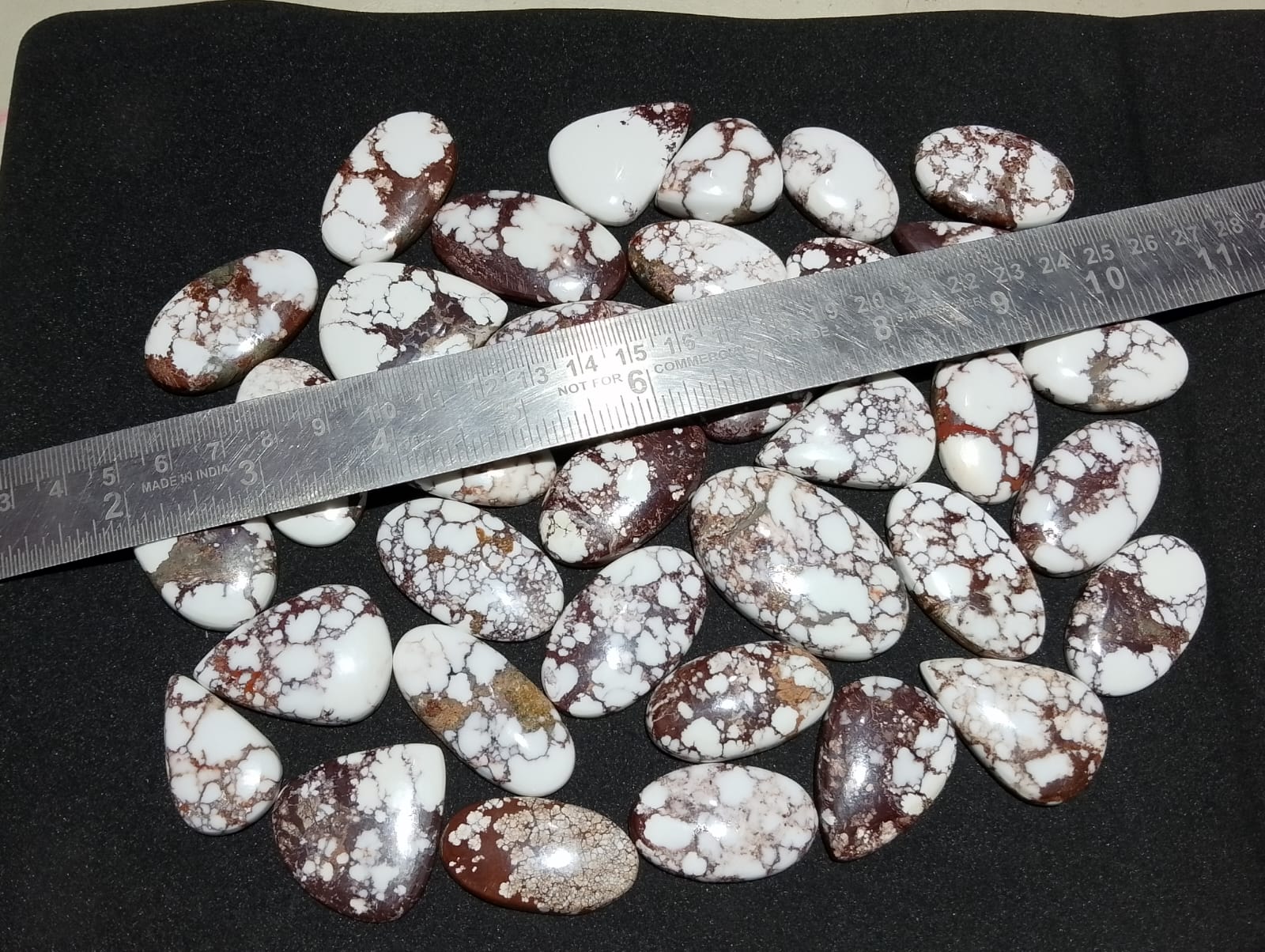 Natural Wild Horse Magnesite Cabochon (Natural gemstone )