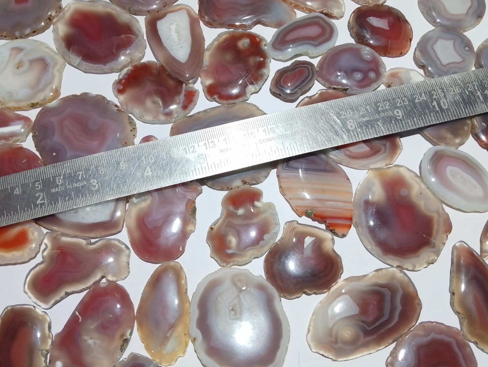 Natural Botswana Agate  slice  (Natural) 