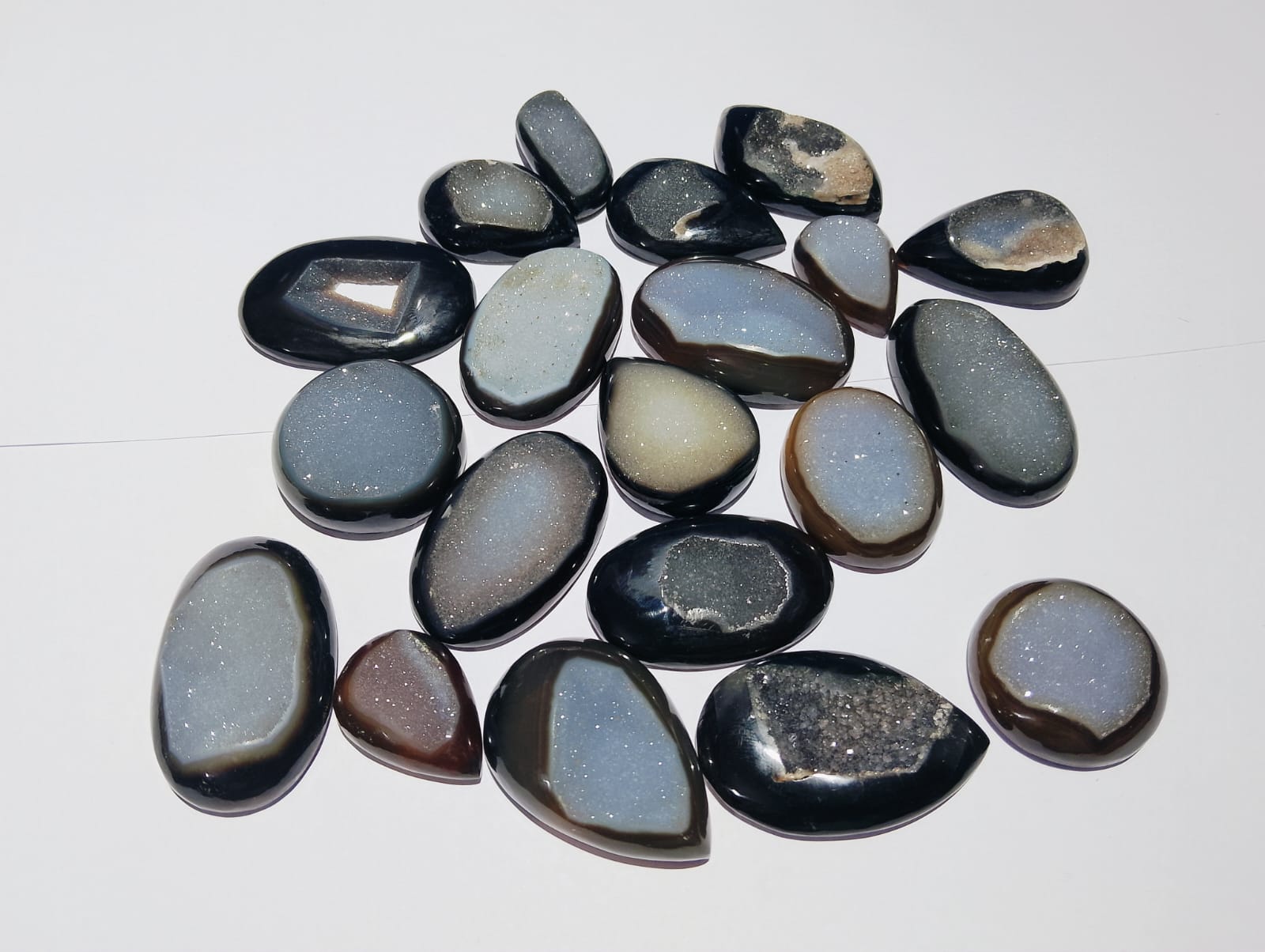 Natural Agate Window Druzy (Natural)
