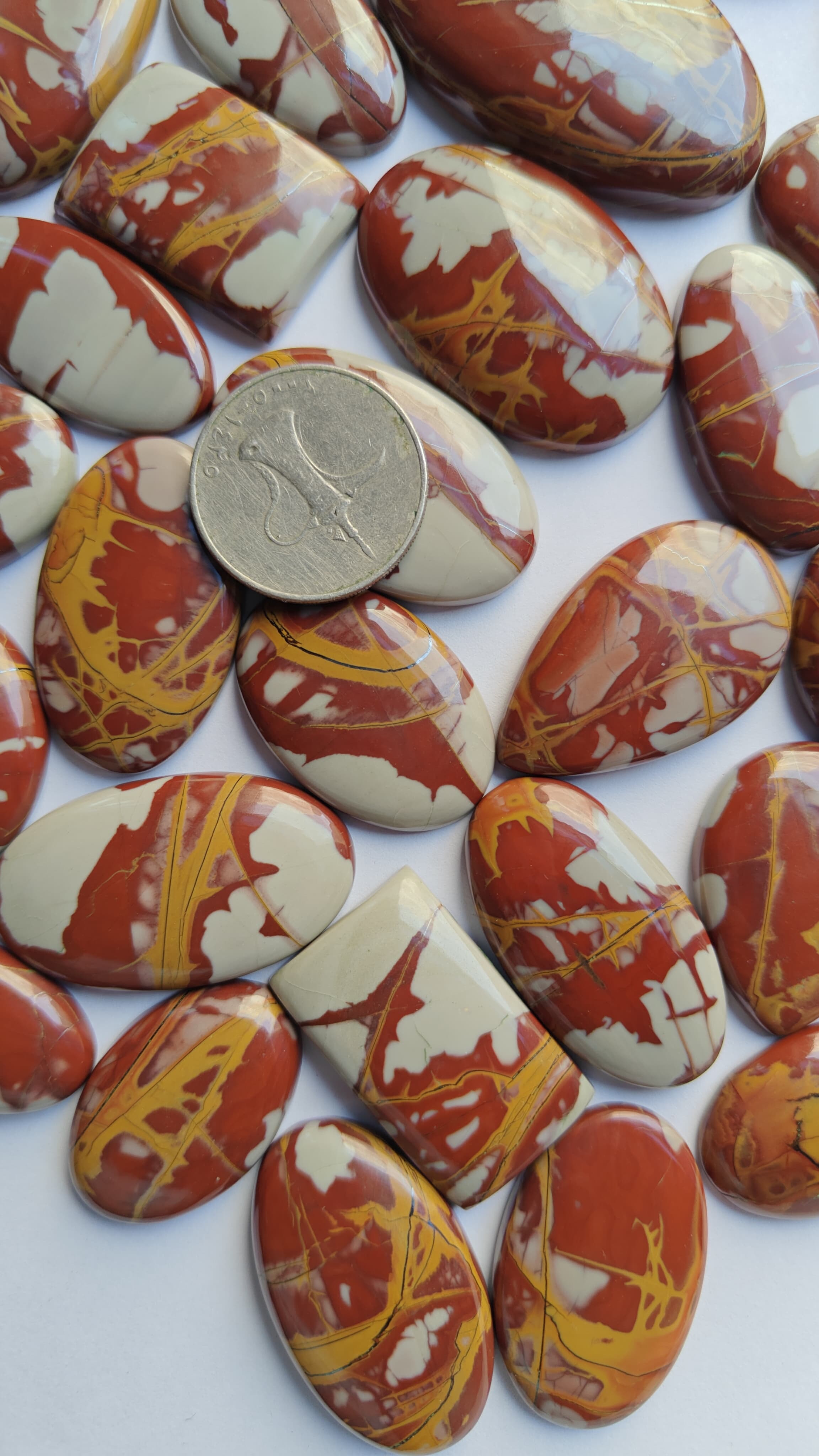 Natural Noreena Jasper  Mix Shape Gemstone (Cabochon )