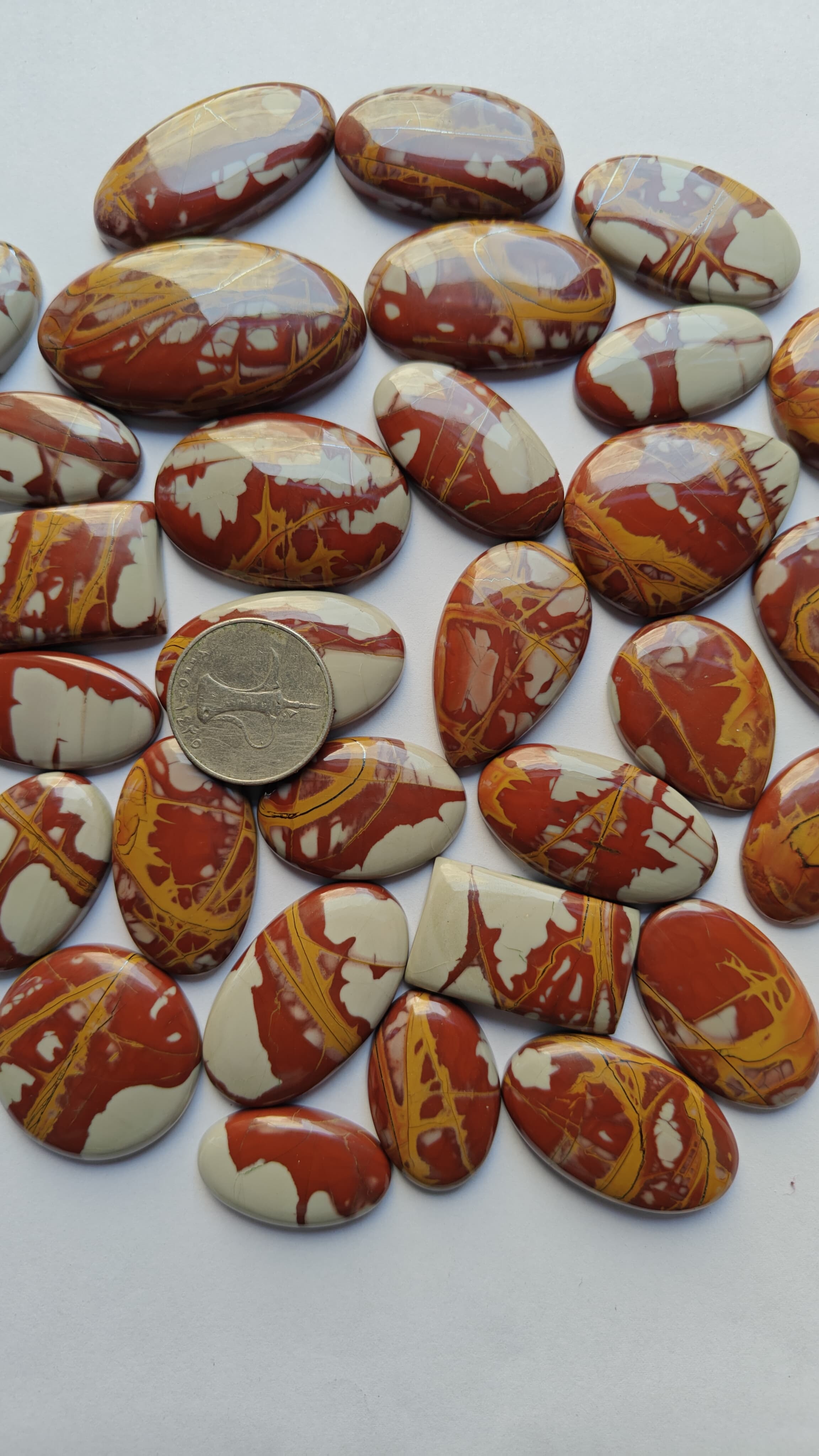 Natural Noreena Jasper  Mix Shape Gemstone (Cabochon )