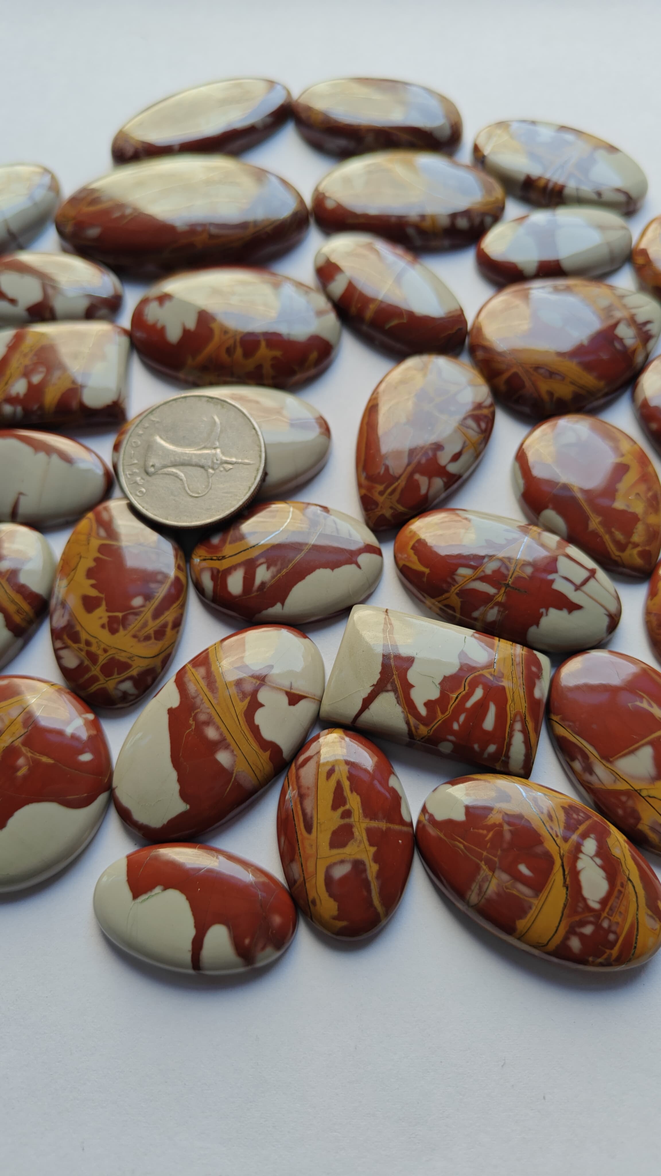Natural Noreena Jasper  Mix Shape Gemstone (Cabochon )
