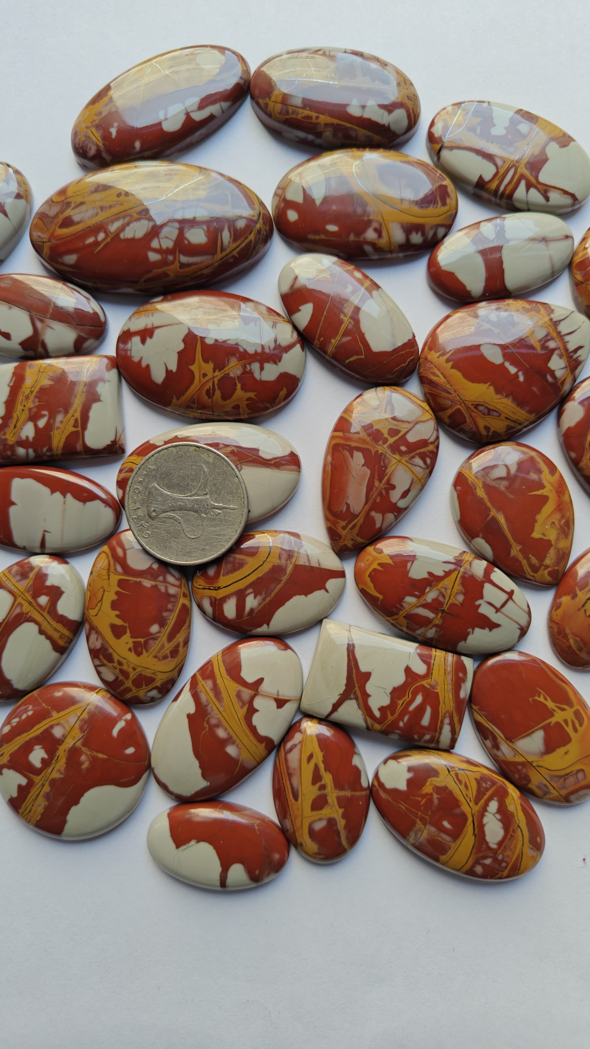 Natural Noreena Jasper  Mix Shape Gemstone (Cabochon )