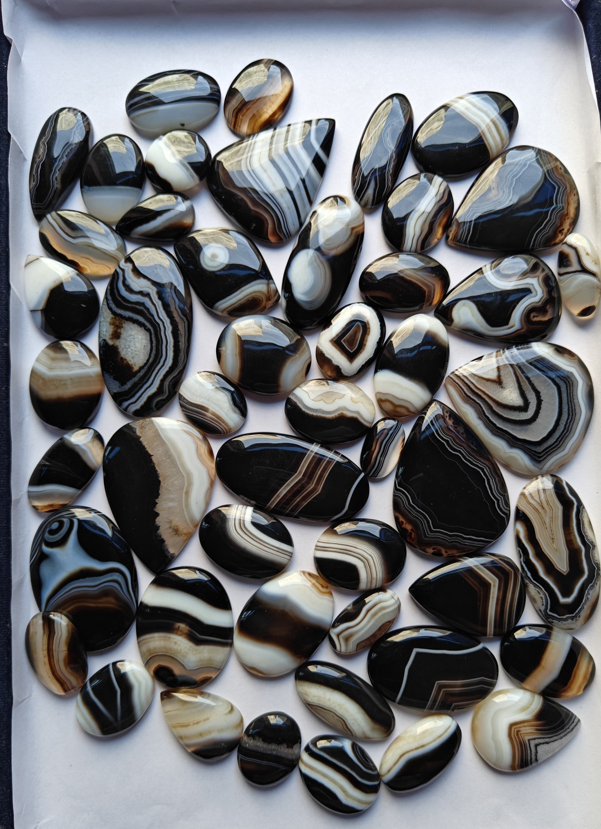 Natural Sulemani Hakik Mix Shape Gemstone (Cabochon )