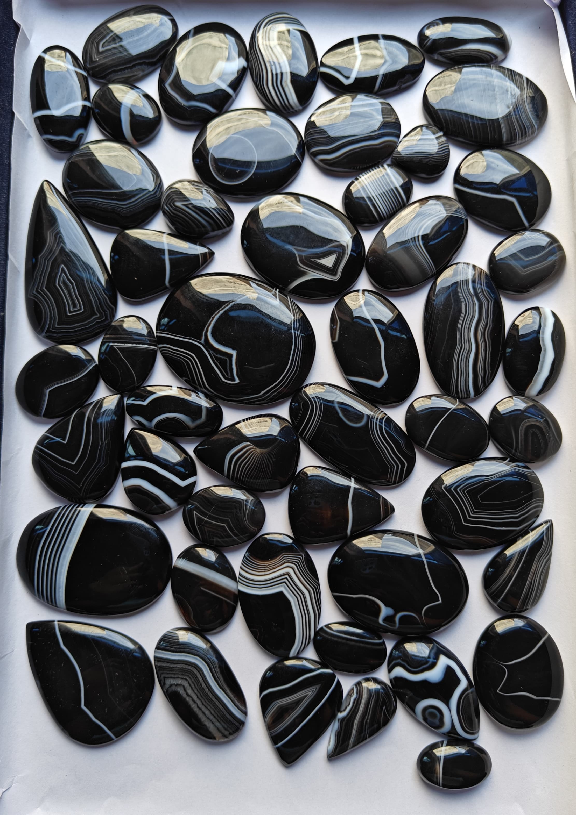Natural Sulemani Hakik Mix Shape Gemstone (Cabochon )