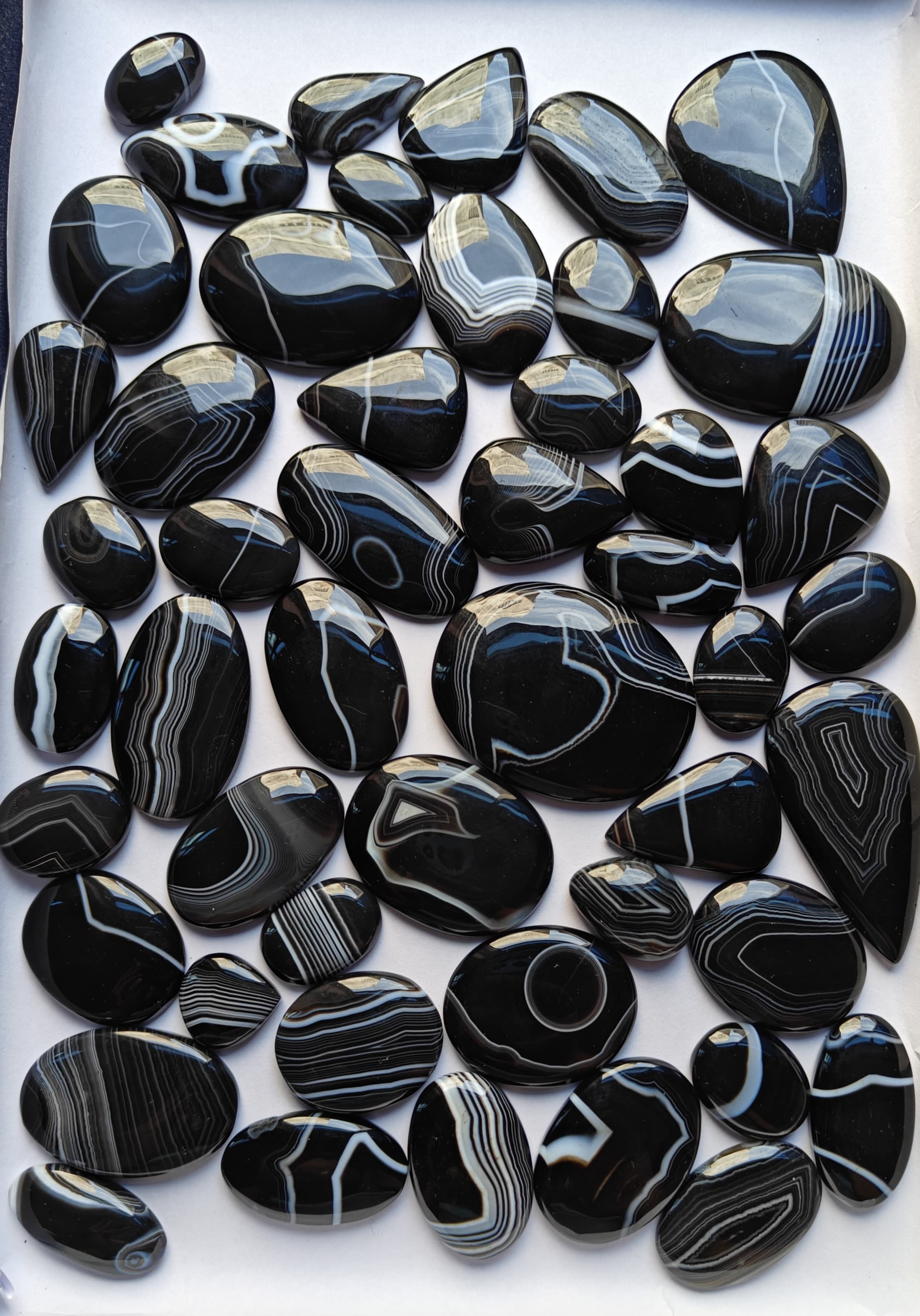 Natural Sulemani Hakik Mix Shape Gemstone (Cabochon )