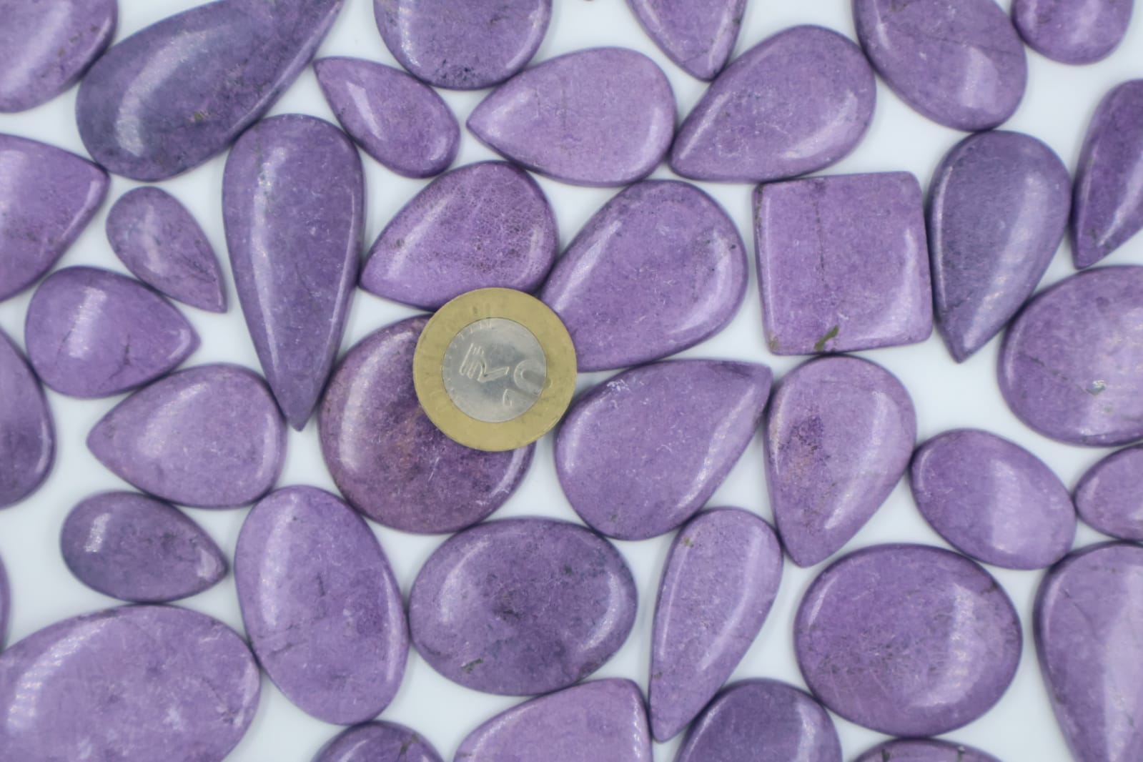Natural Stichtite Mix Shape Gemstone (Cabochon )