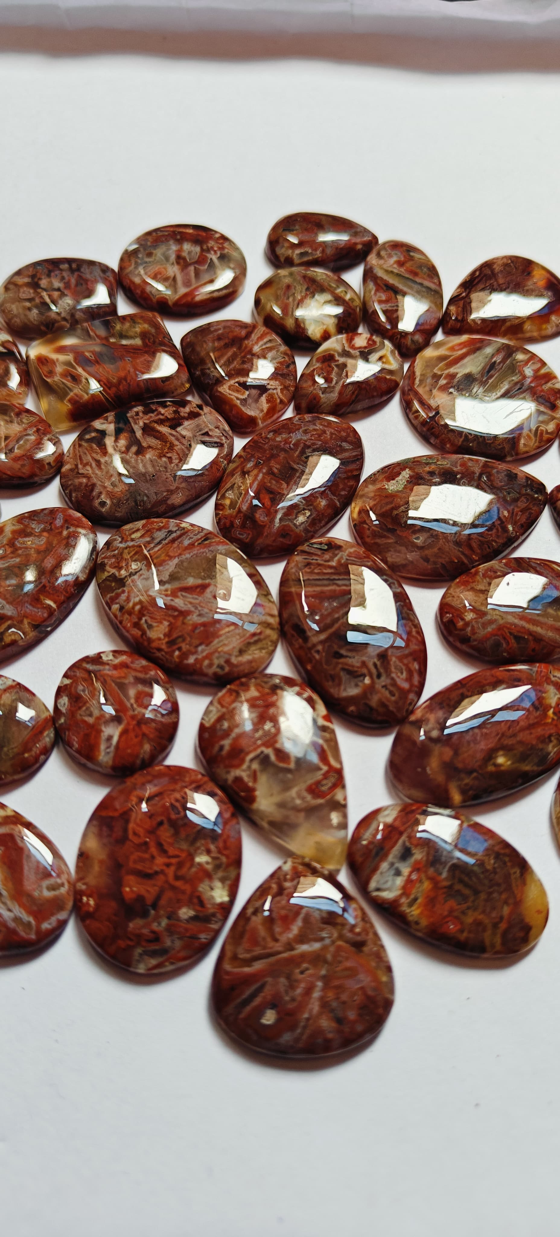 Natural Stick Agate  Mix Shape Gemstone (Cabochon )