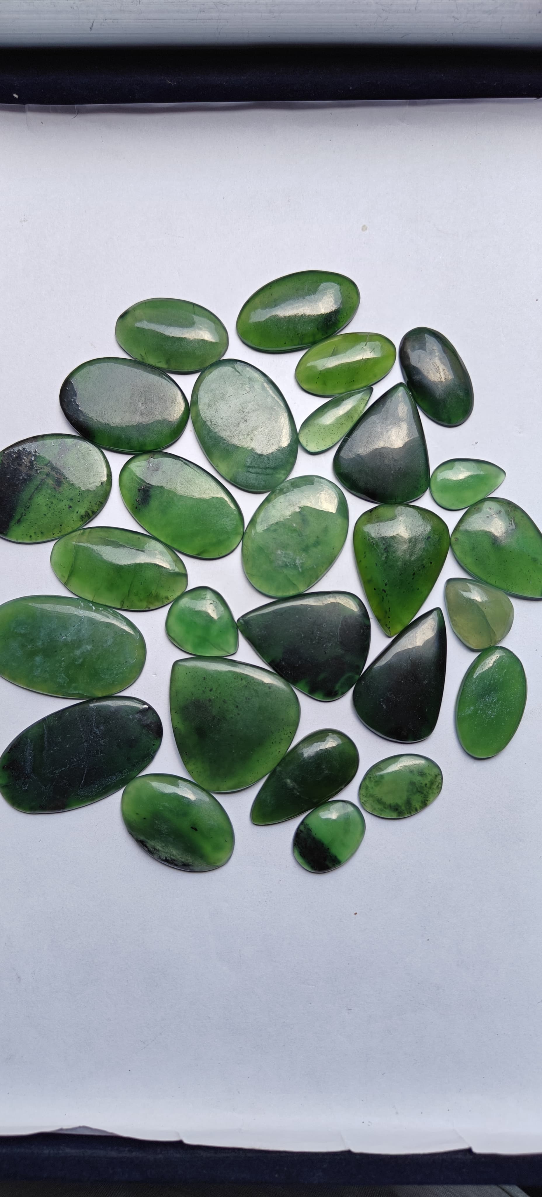 Natural Serpentine  Mix Shape Gemstone (Cabochon )