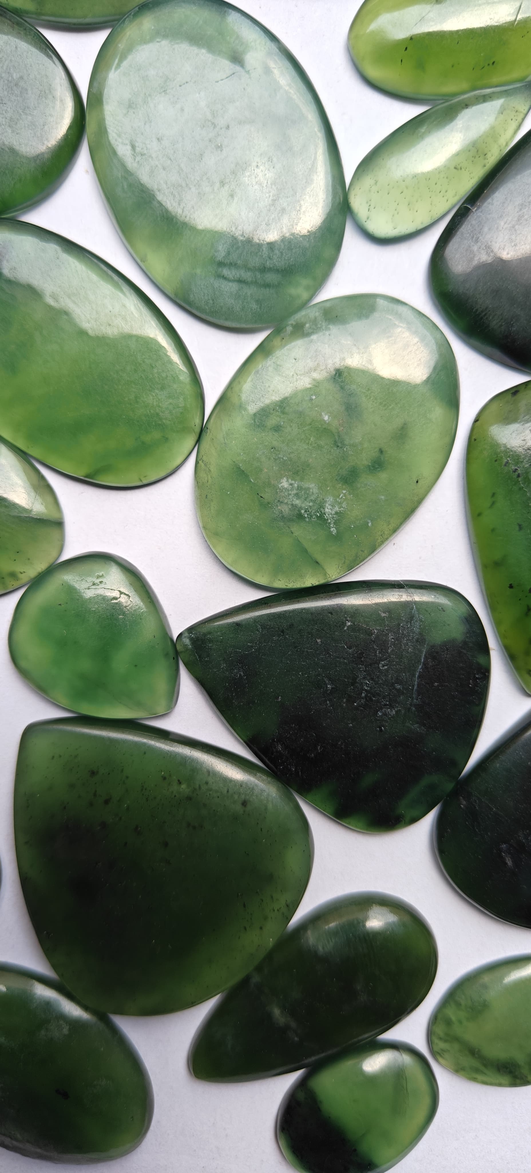 Natural Serpentine  Mix Shape Gemstone (Cabochon )