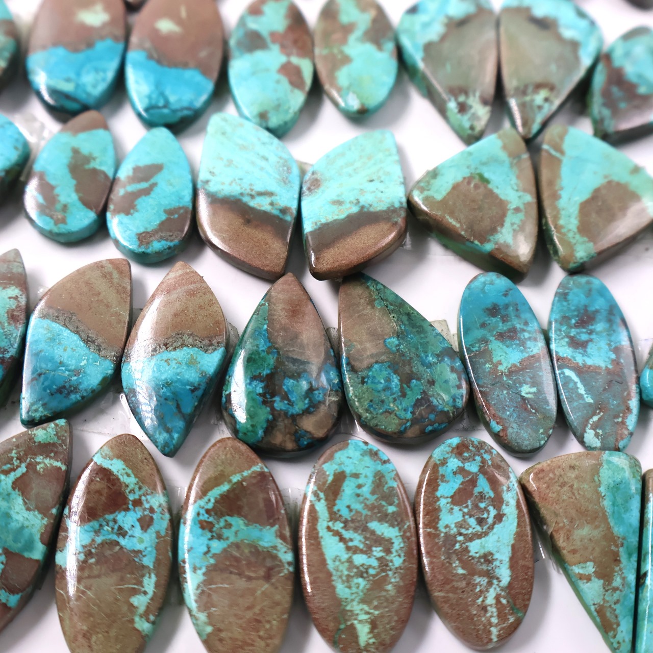 Natural shattuckite pair  Gemstone Mix Shape Wholesale lot