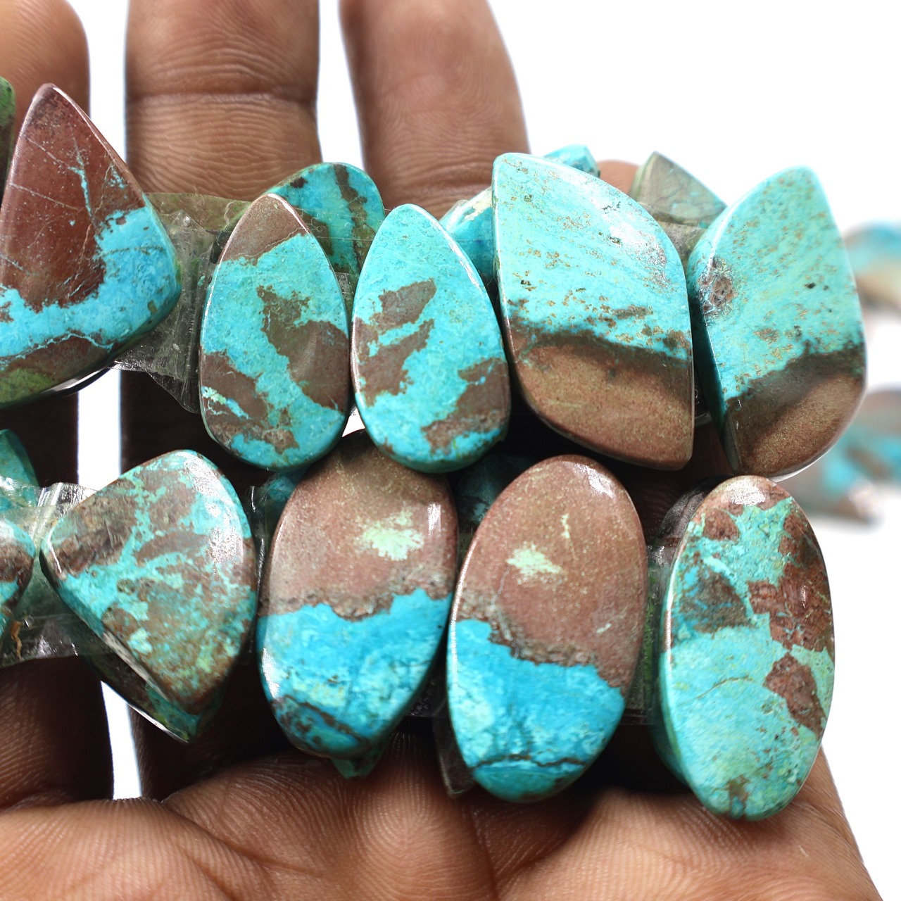 Natural shattuckite pair  Gemstone Mix Shape Wholesale lot