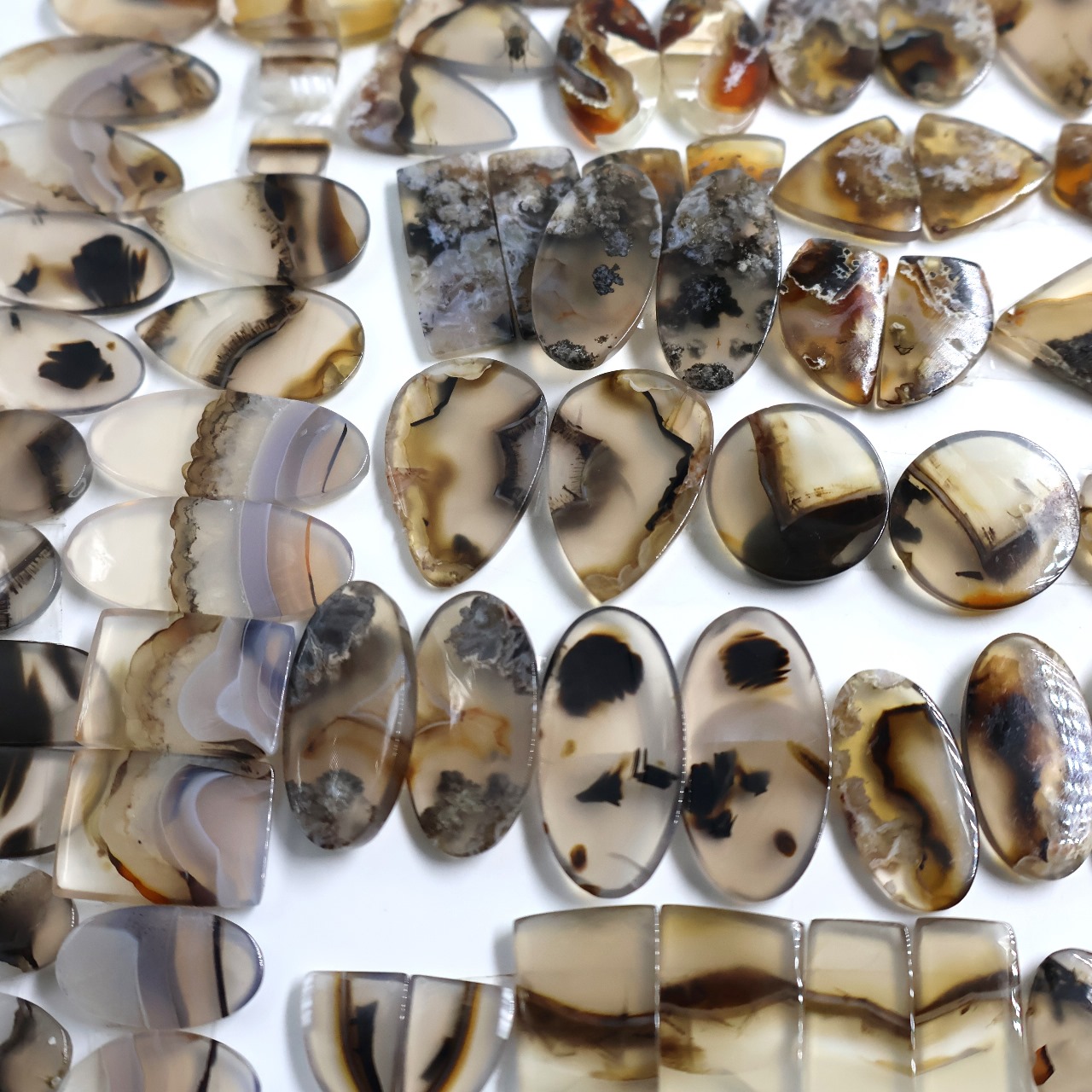 Natural Turkey Agate Pair Gemstone Mix Shape Wholesale lot