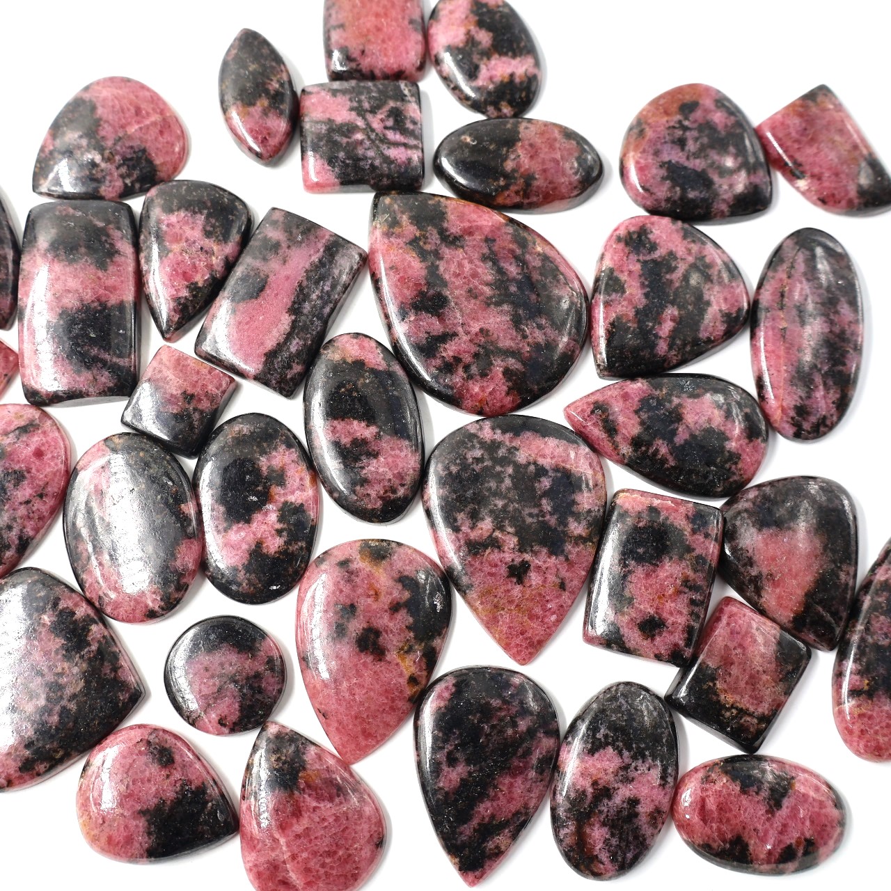 Natural Rhodonite Gemstone Mix Shape Wholesale lot
