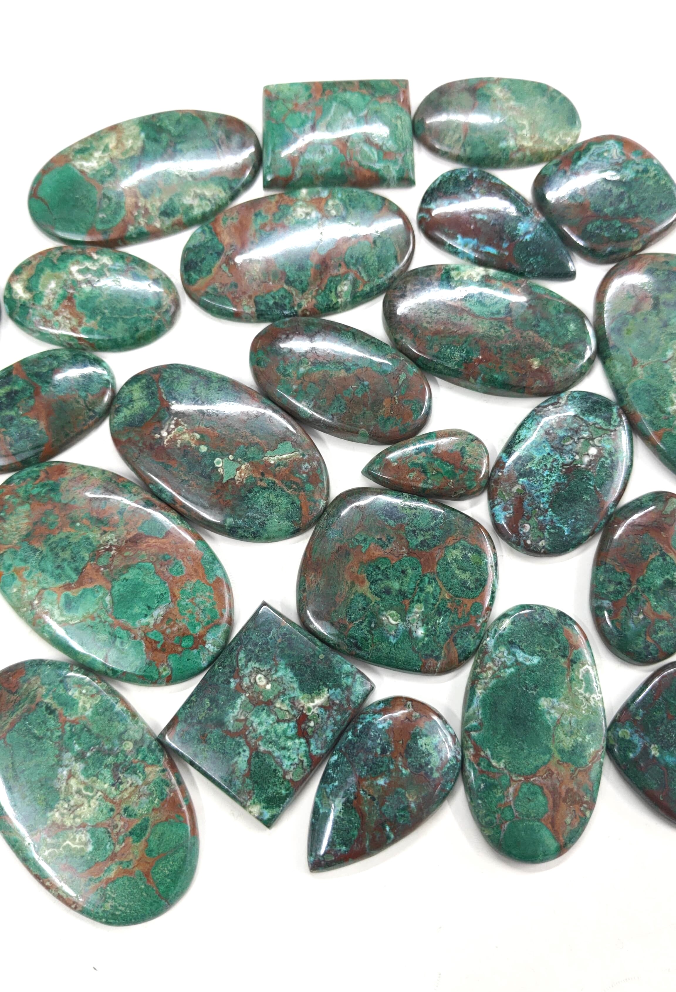 Natural Chrysocolla Gemstone Mix Shape Wholesale lot