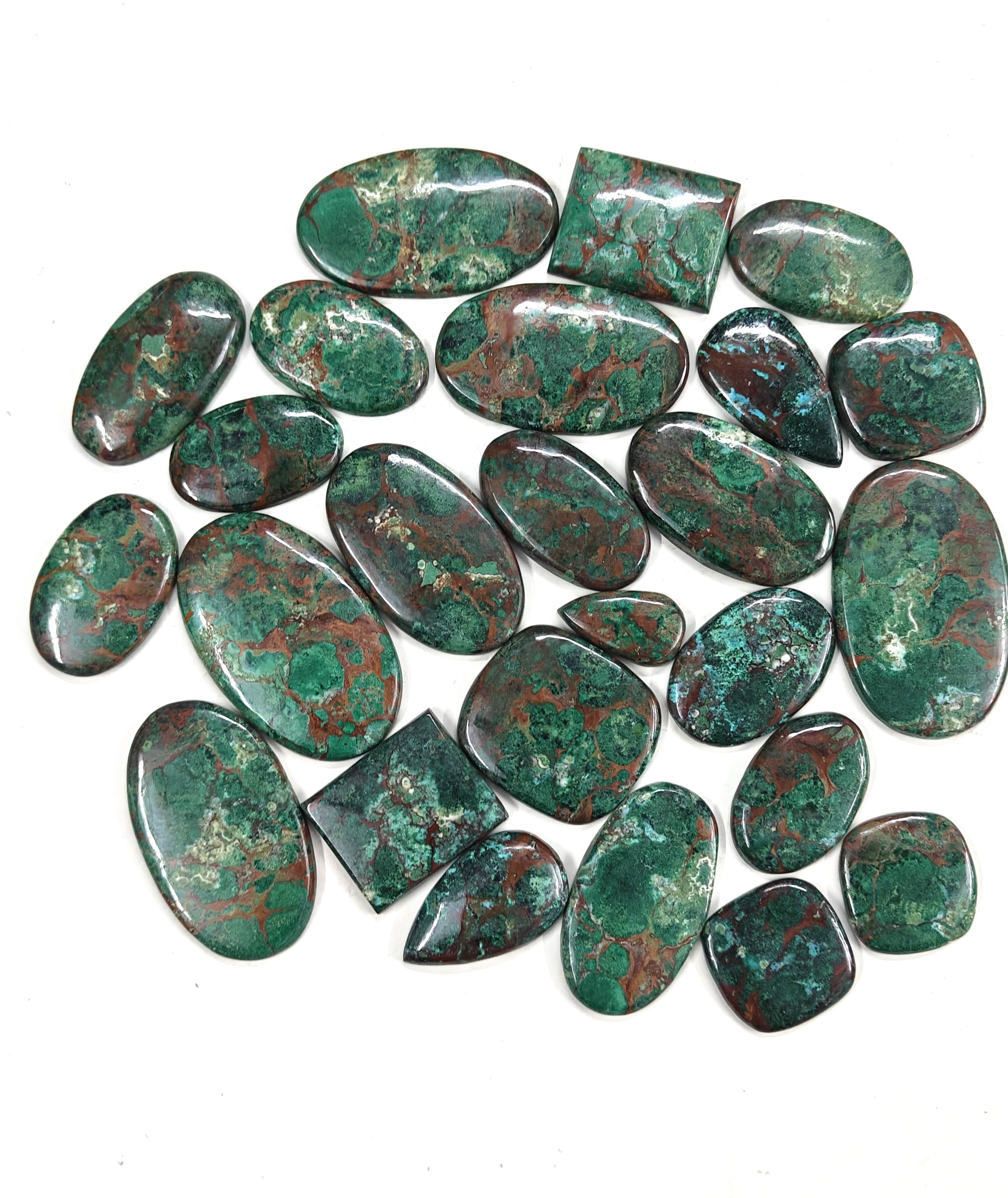 Natural Chrysocolla Gemstone Mix Shape Wholesale lot
