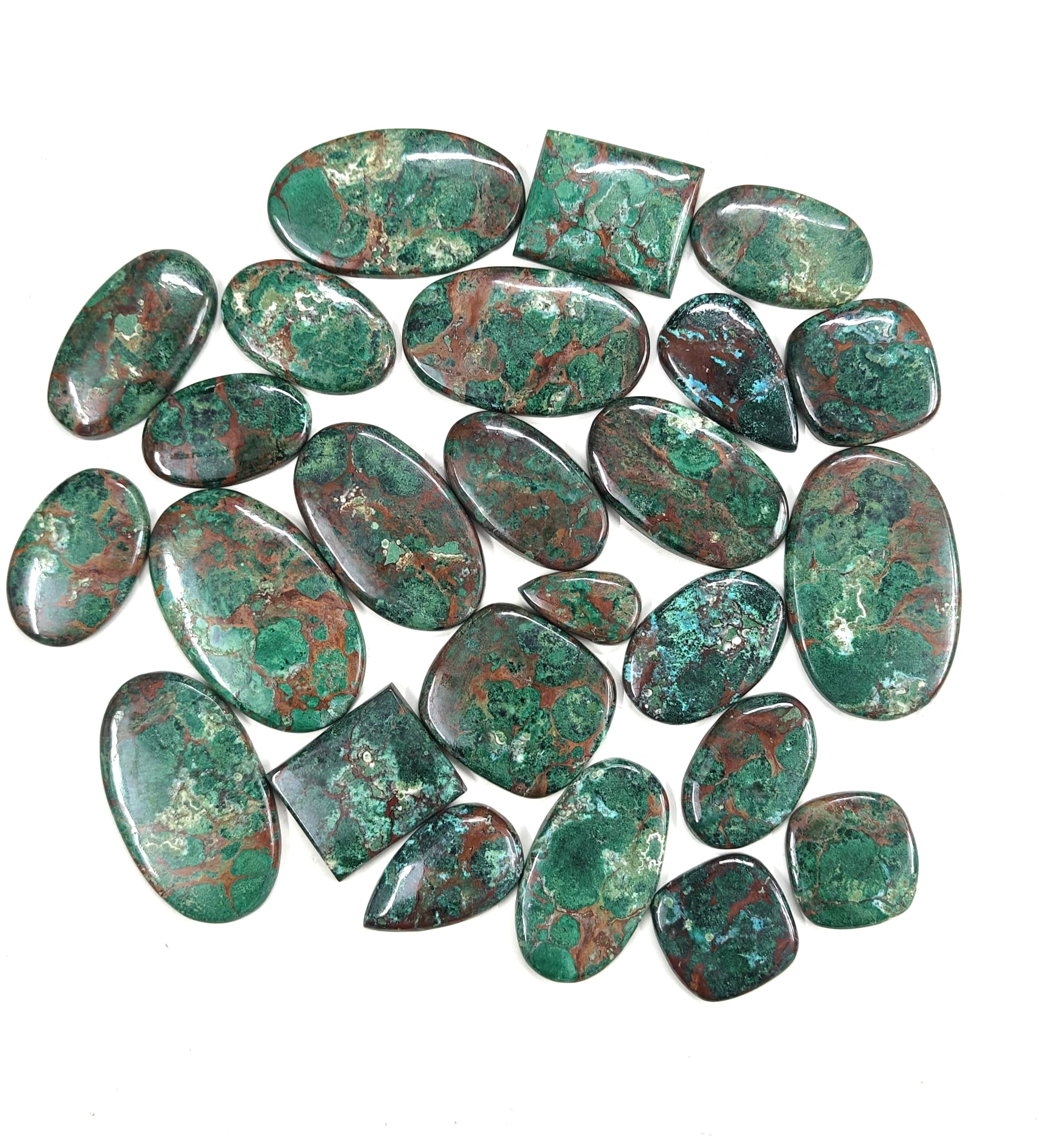 Natural Chrysocolla Gemstone Mix Shape Wholesale lot