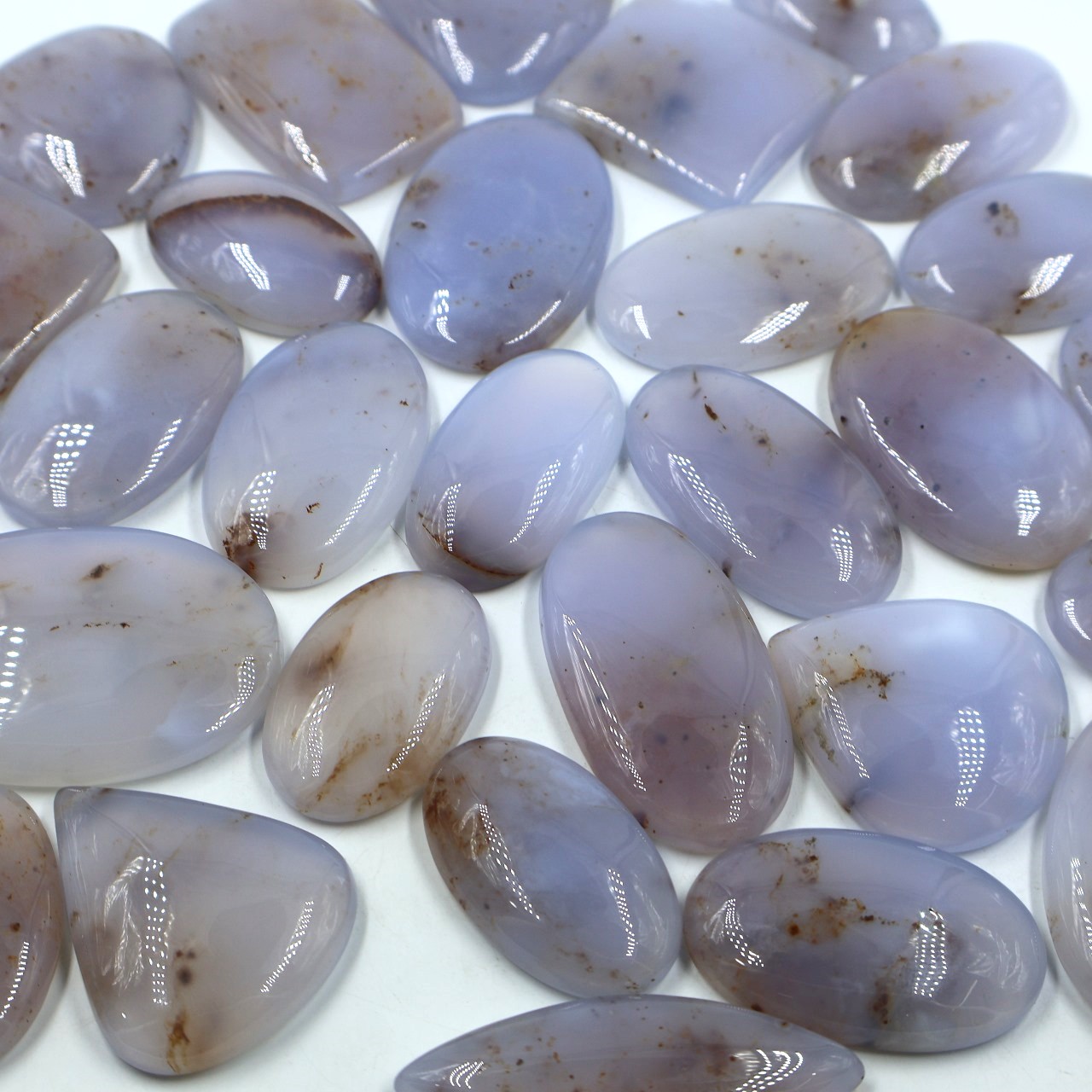 Natural Chalcedony Gemstone Mix Shape Wholesale lot