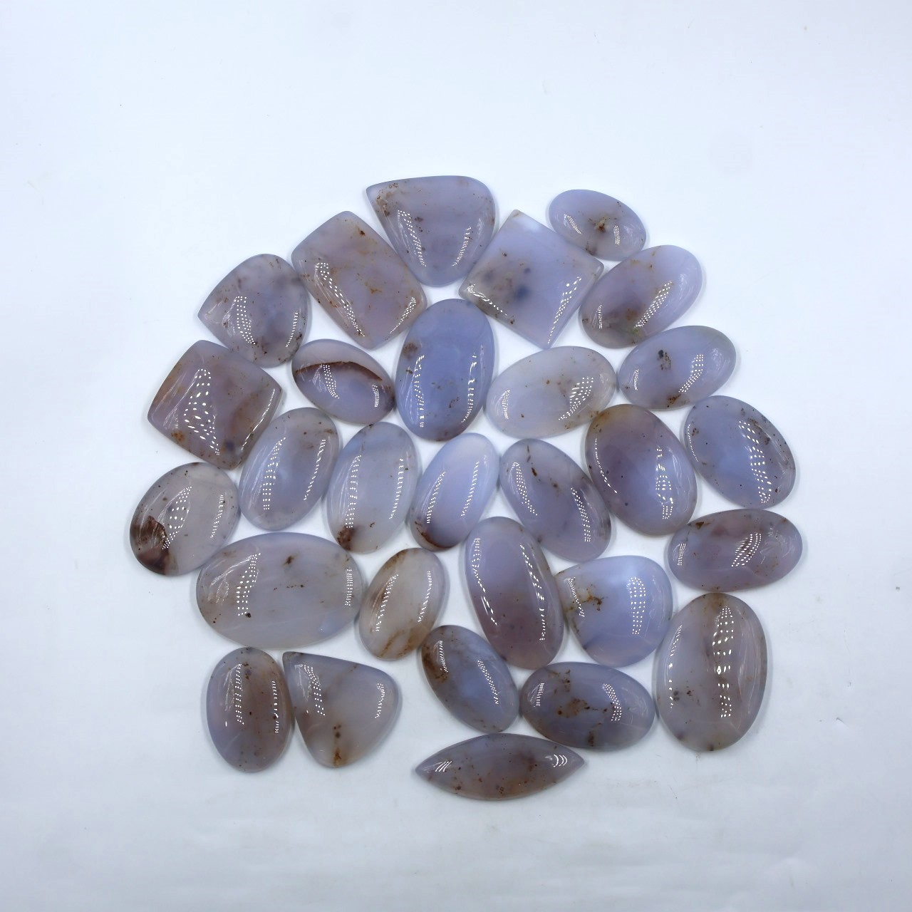 Natural Chalcedony Gemstone Mix Shape Wholesale lot