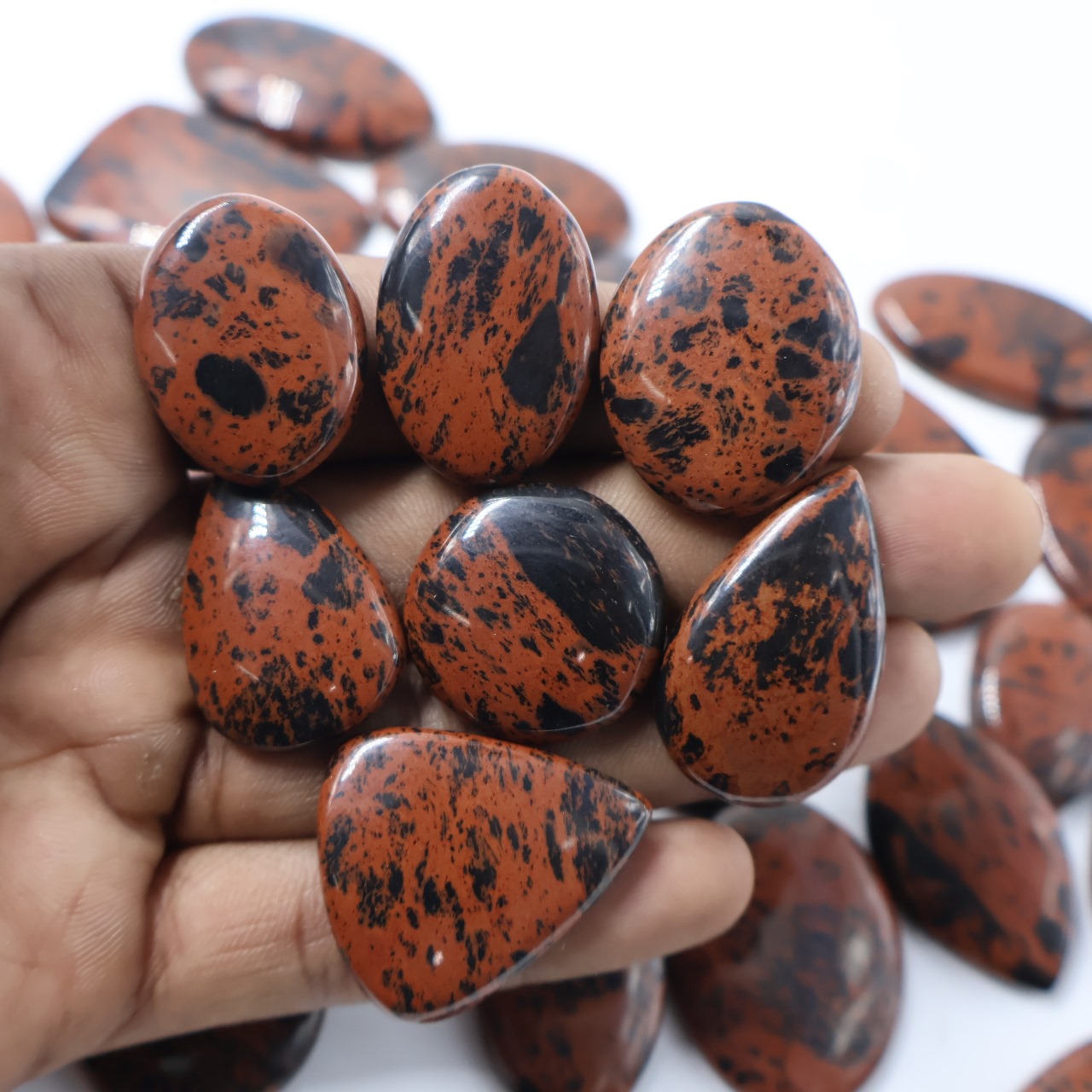Natural Marconi Obsidian Gemstone Mix Shape Wholesale lot