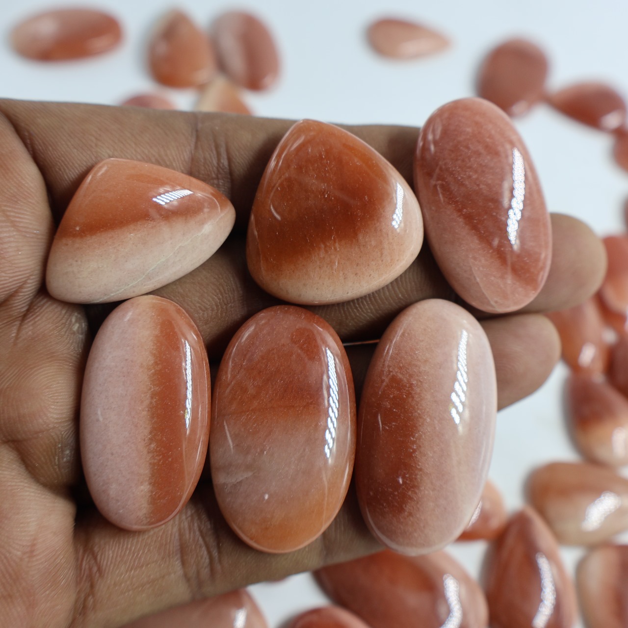 Natural Aventurine orange Gemstone Mix Shape Wholesale lot