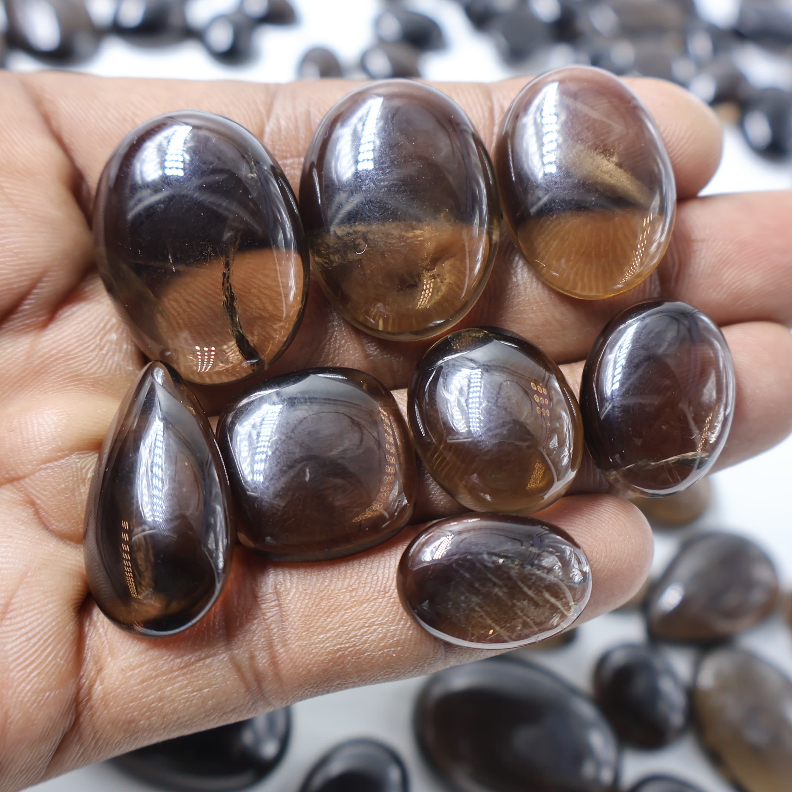 Natural Smoky Quartz Gemstone Mix Shape Wholesale lot