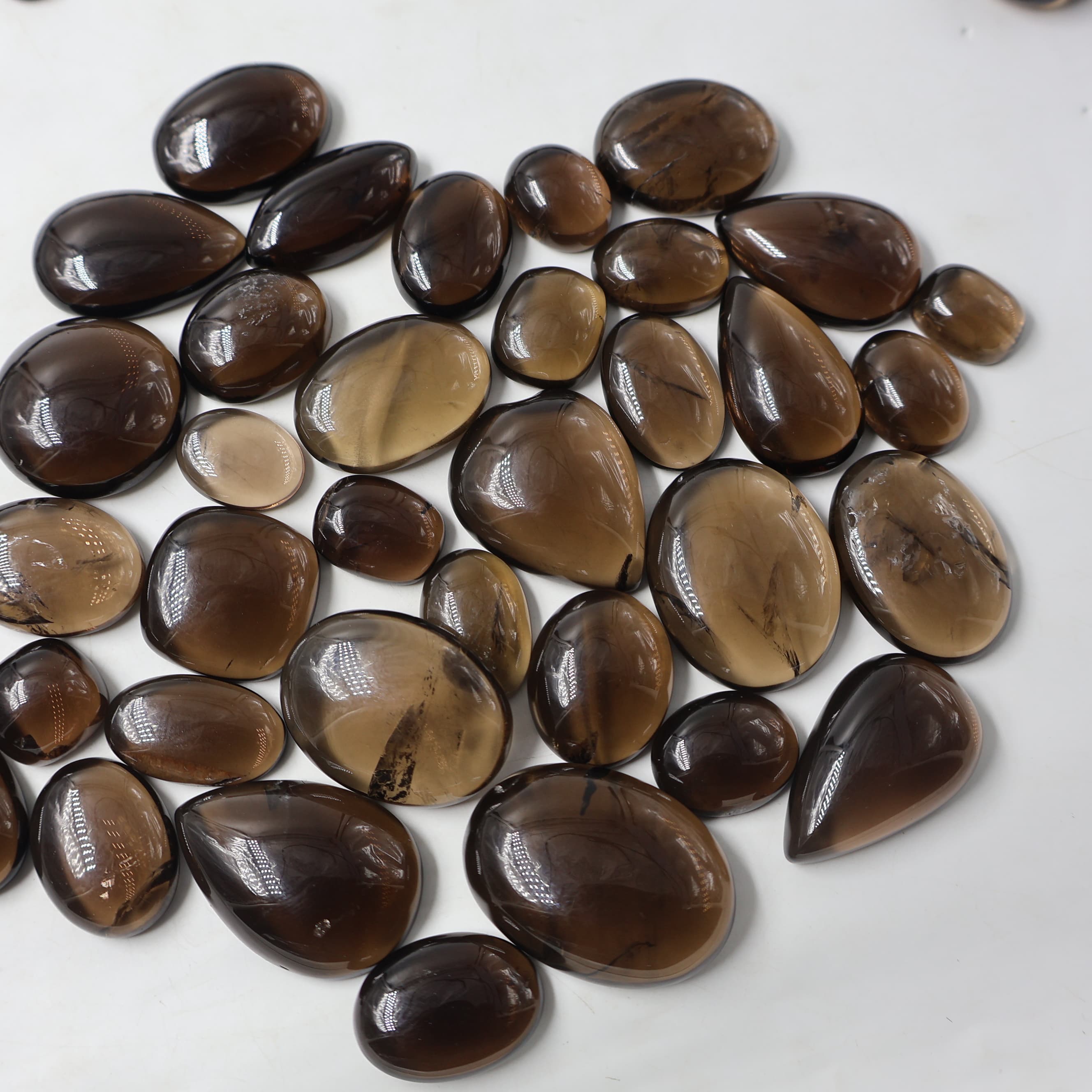 Natural Smoky Quartz Gemstone Mix Shape Wholesale lot