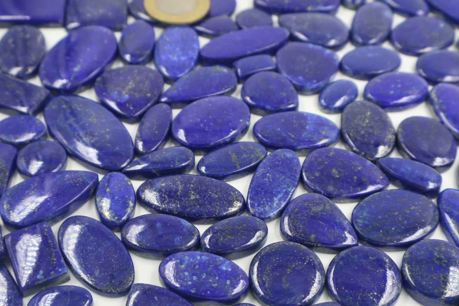 Natural Blue Lapis Lazuli  Mix Shape -Size Gemstone (Cabochon ) Lapis Lazuli