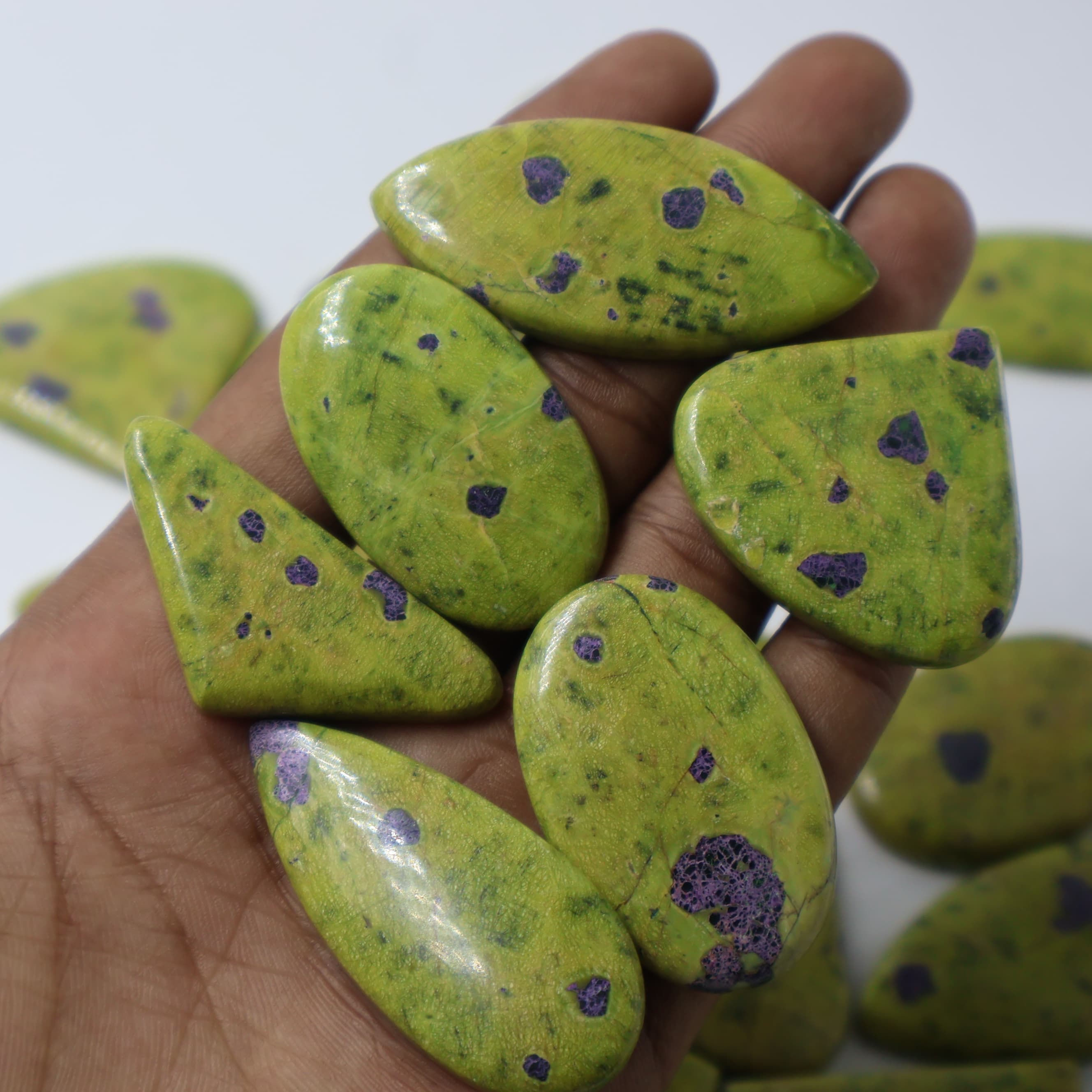 Natural Atlantisite Mix Shape -Size Gemstone (Cabochon ) Atlantisite For Making Jewelry