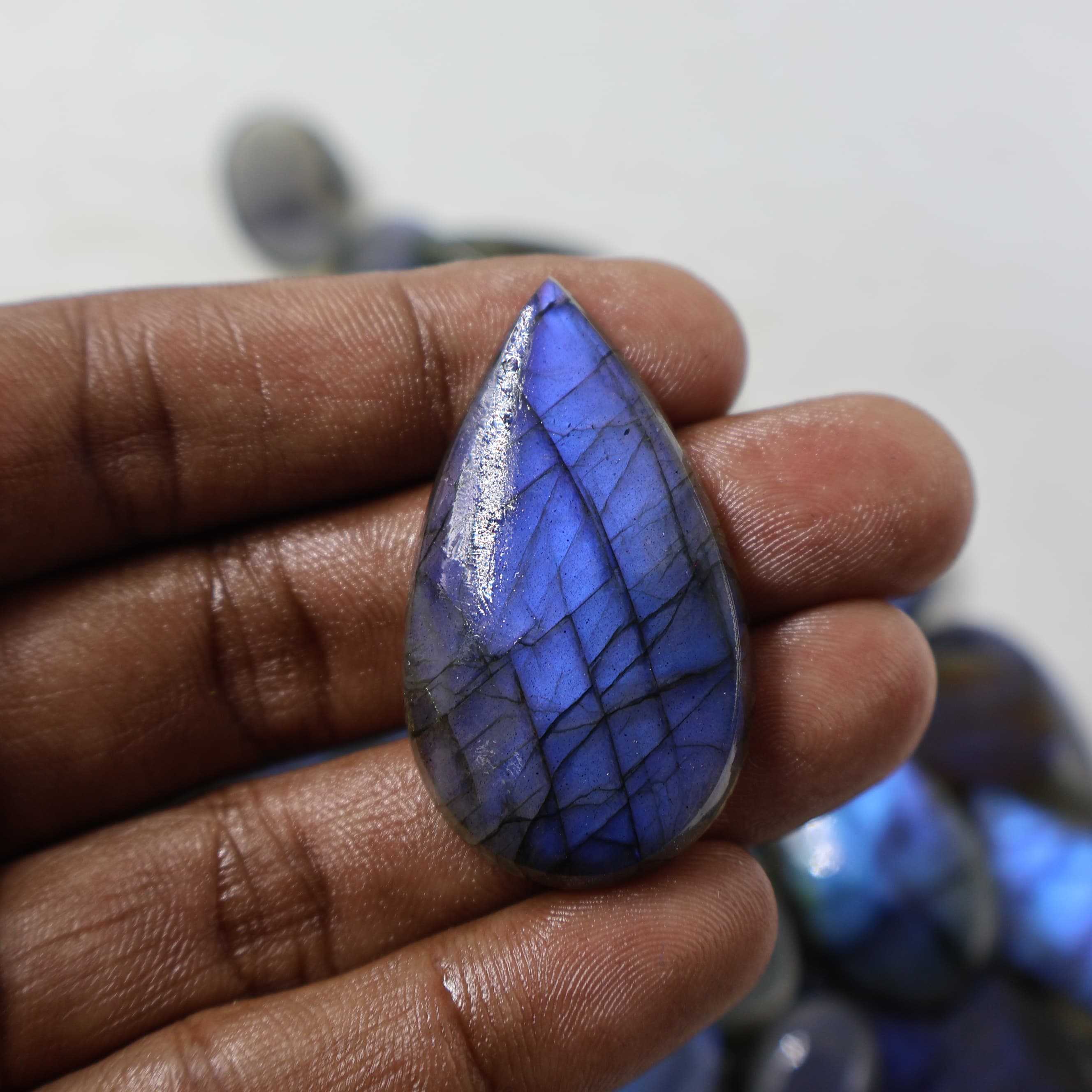 Natural Labraodrite Cut Mix Shape -Size Gemstone (Cabochon ) Labraodrite 