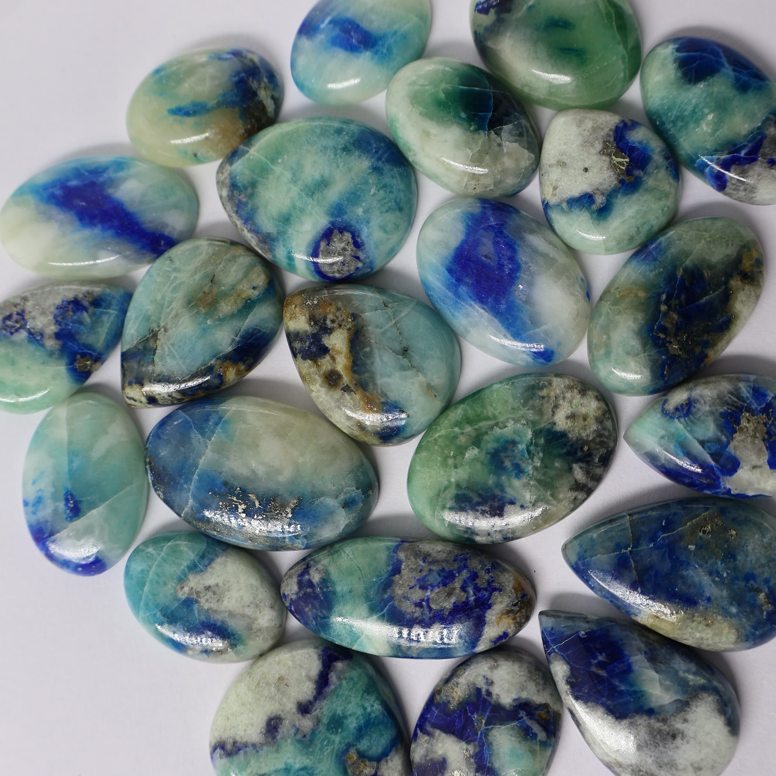 Natural Real  Afganite Mix Shape - Size  Gemstone (Cabochon ) Afganite 