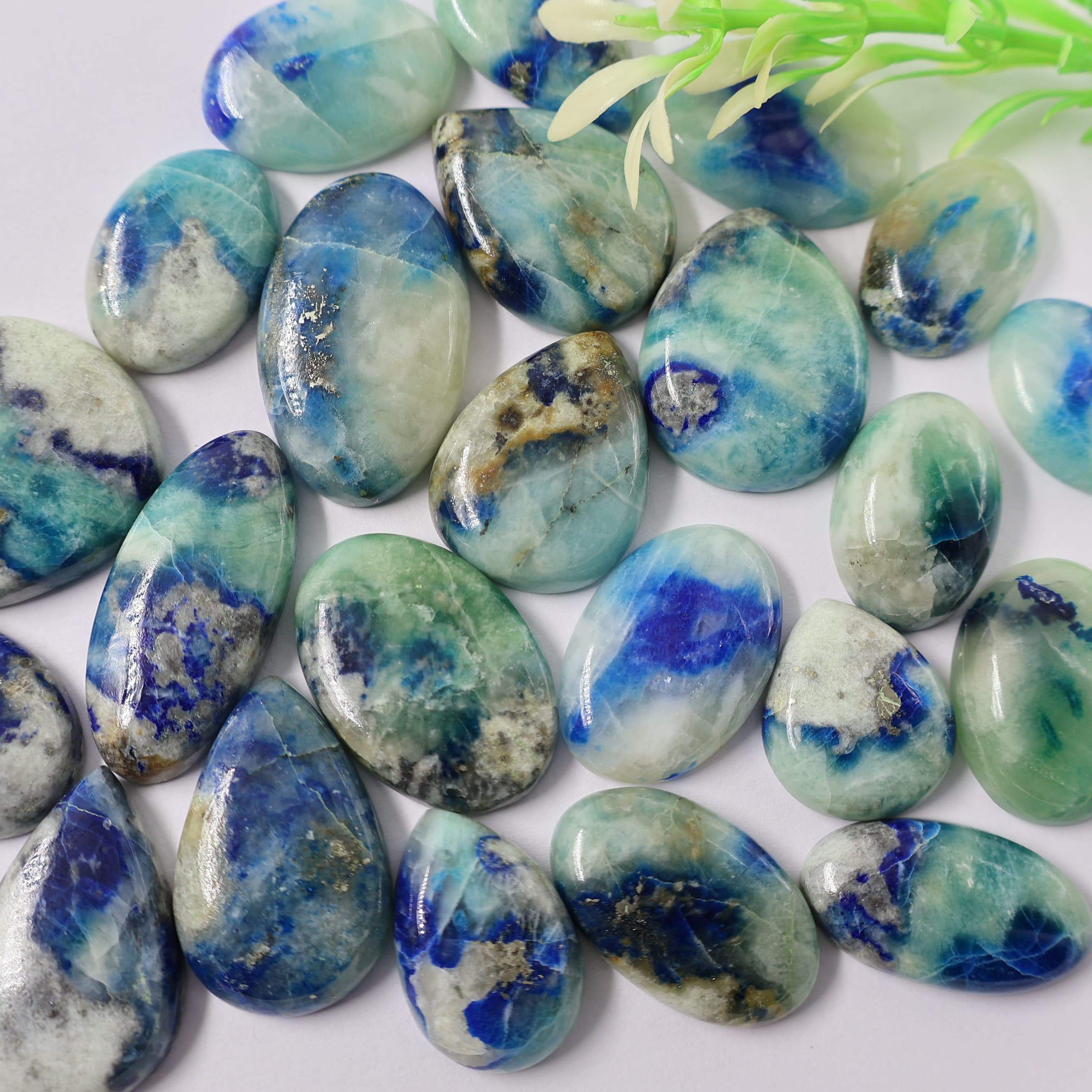 Natural Real  Afganite Mix Shape - Size  Gemstone (Cabochon ) Afganite 
