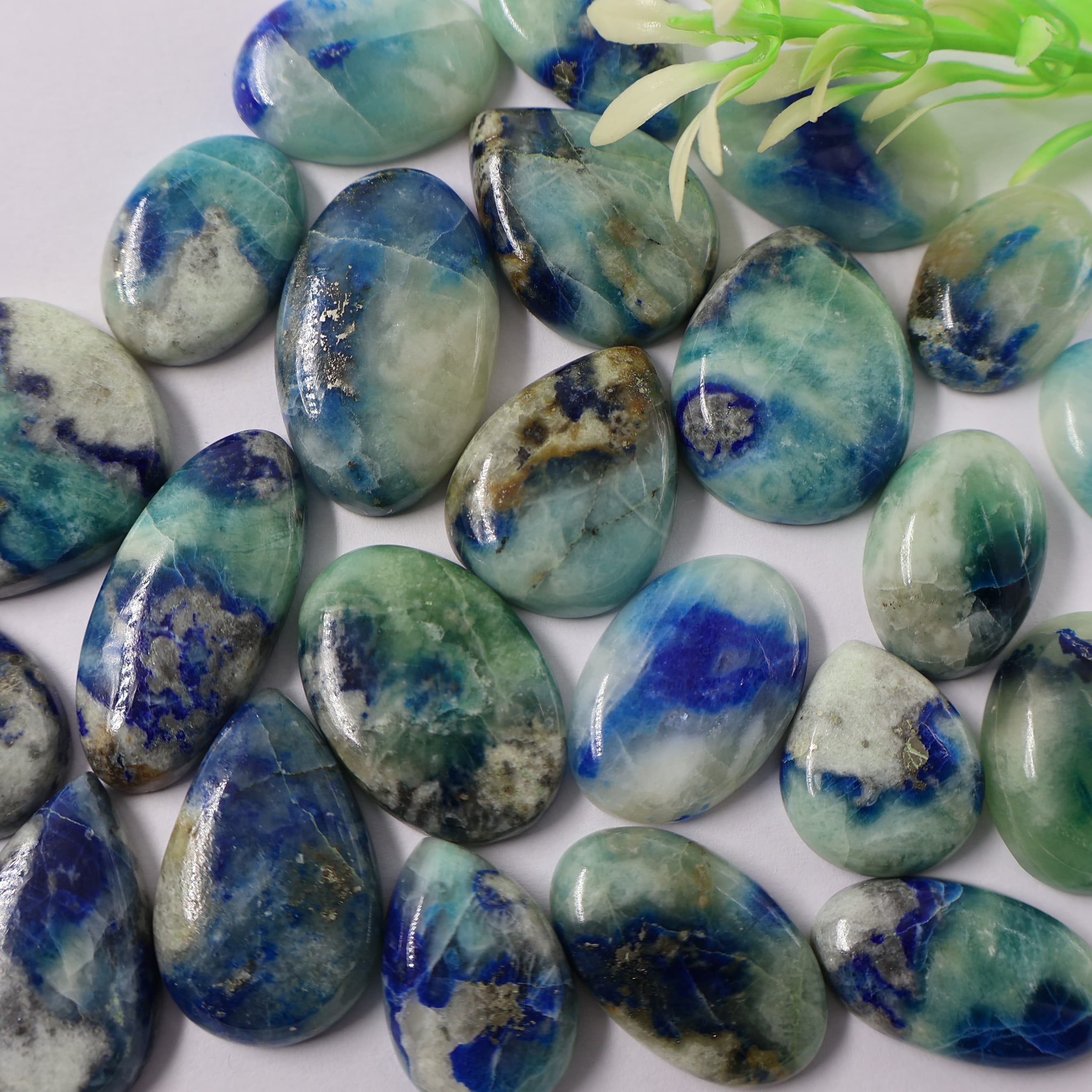 Natural Real  Afganite Mix Shape - Size  Gemstone (Cabochon ) Afganite 