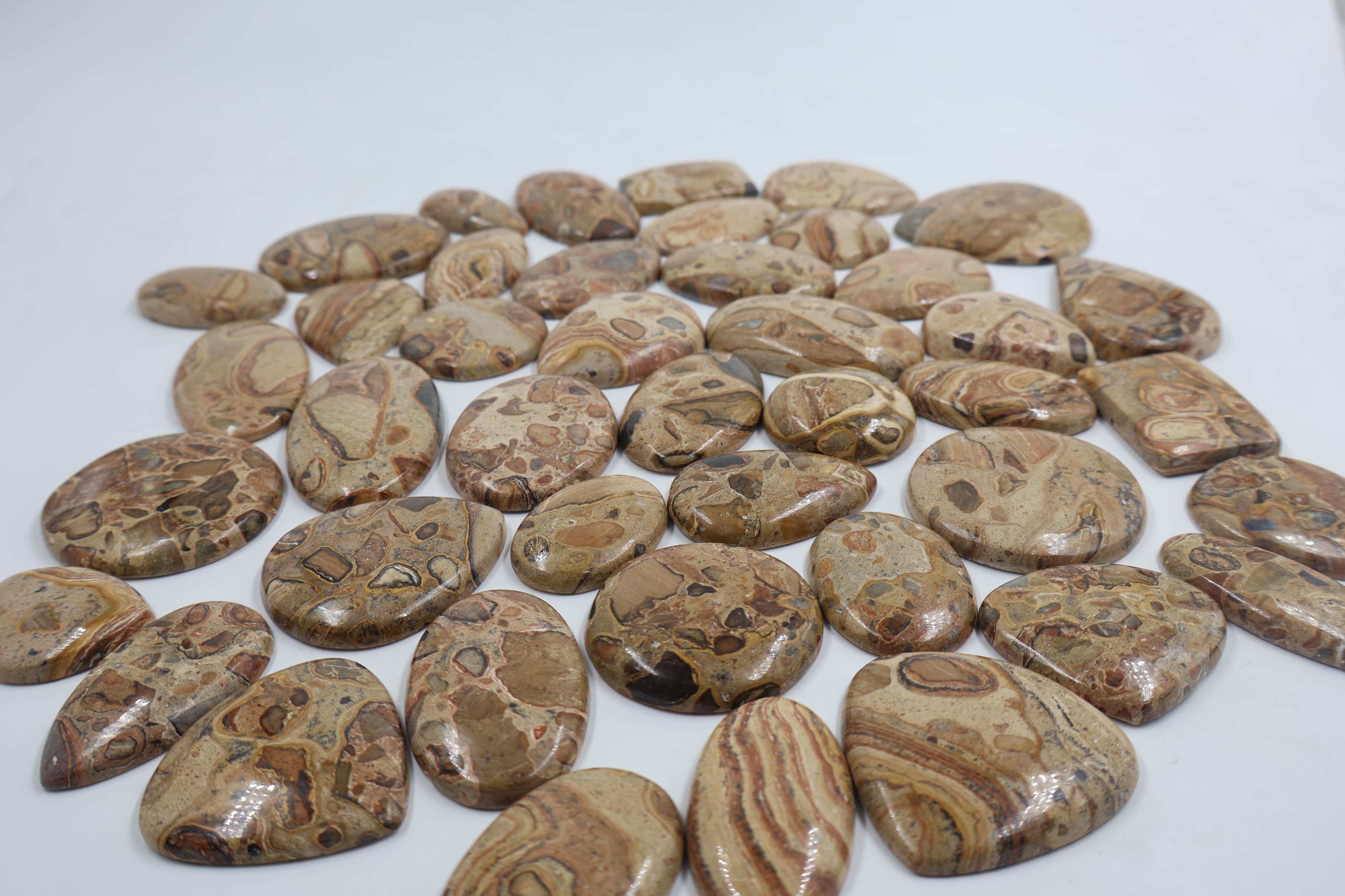 Natural Coffee Jasper Mix Shape -Size Gemstone (Cabochon )  Coffee Jasper