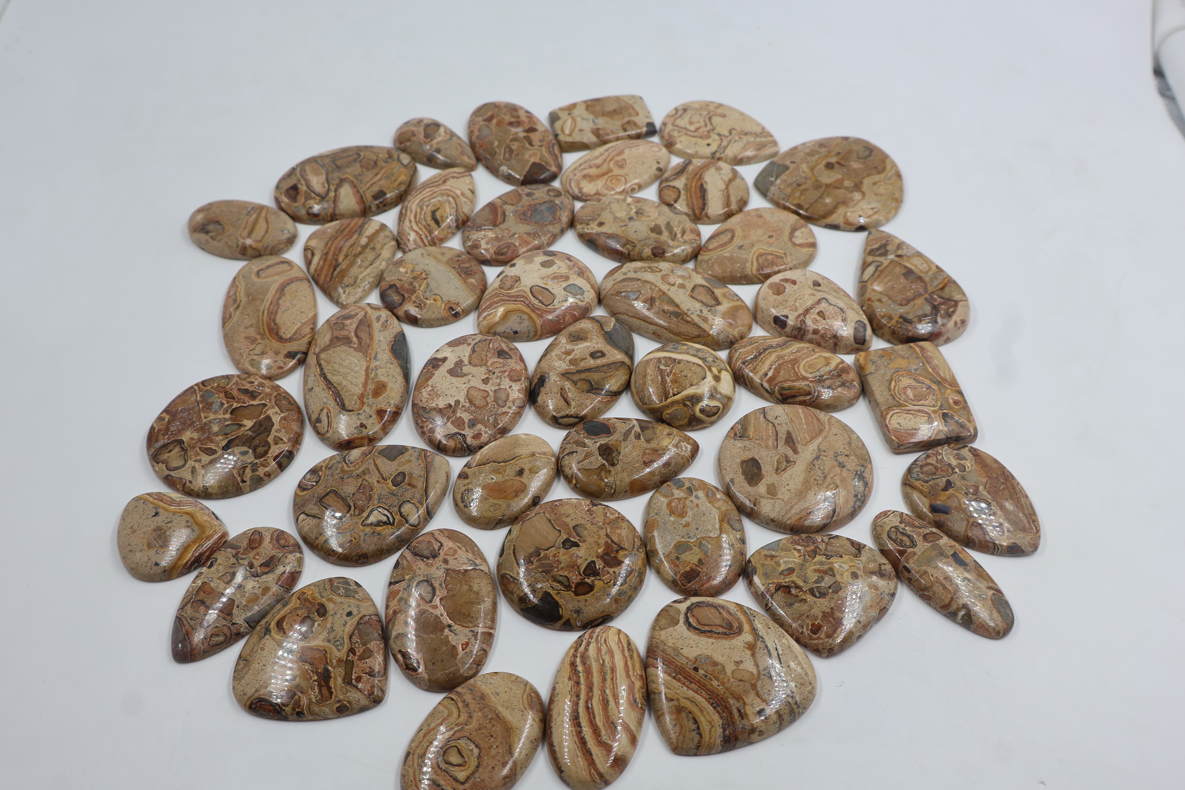 Natural Coffee Jasper Mix Shape -Size Gemstone (Cabochon )  Coffee Jasper