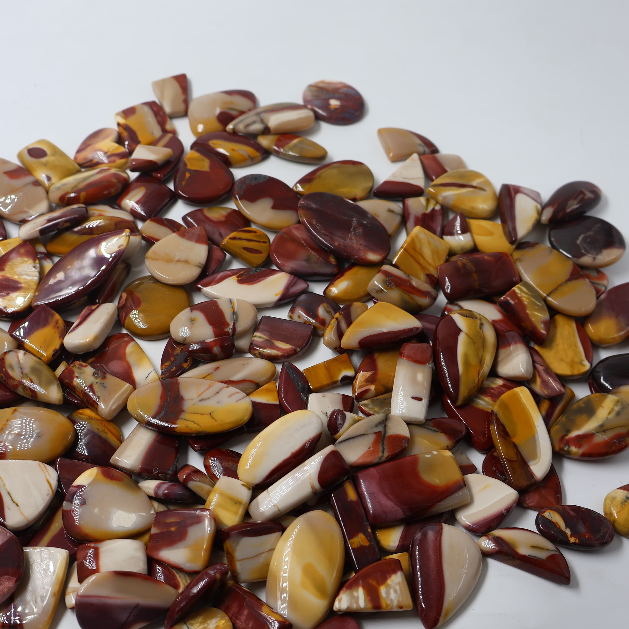 Natural Mookite Jasper  Mix Shape -Size Gemstone (Cabochon )  Mookite Jasper  