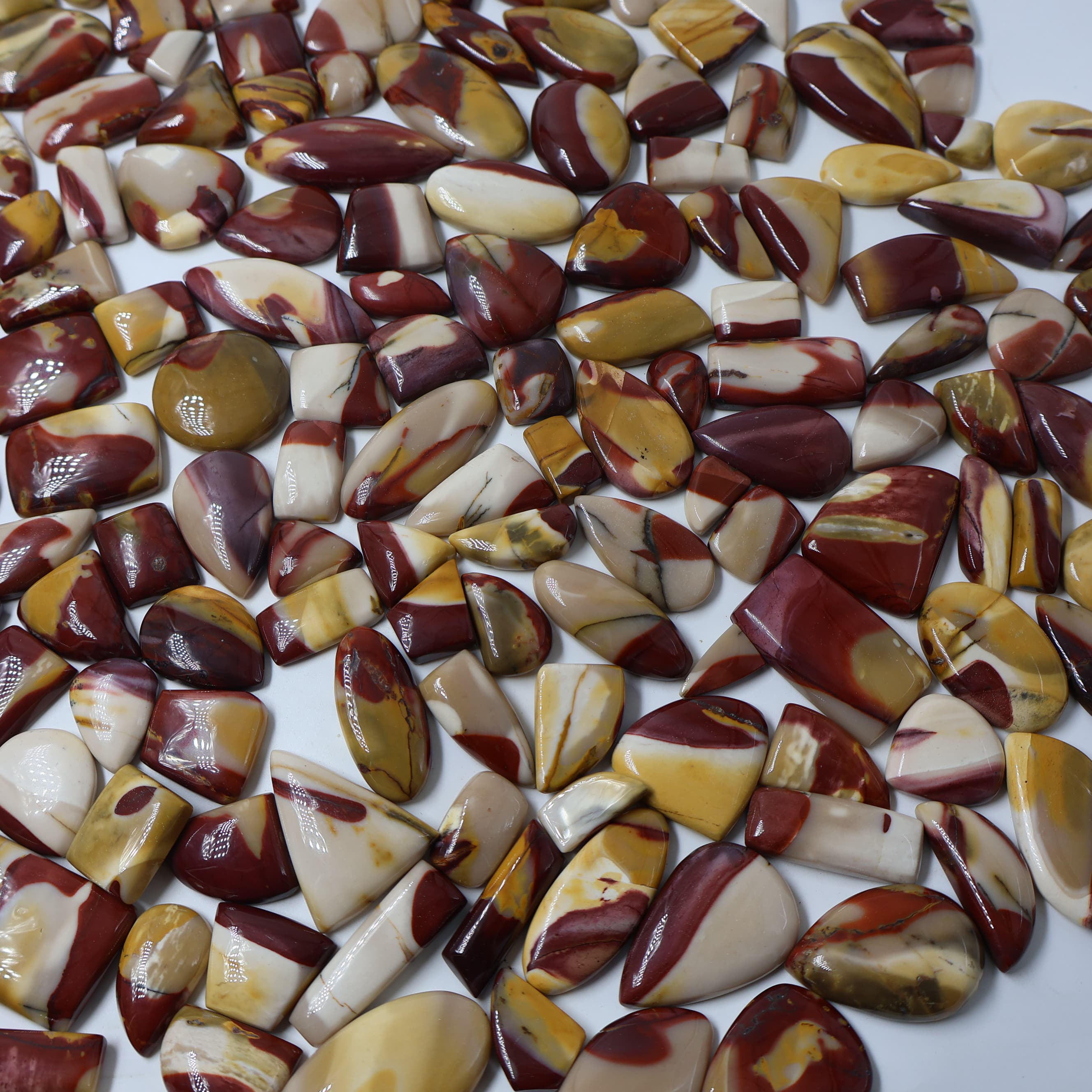 Natural Mookite Jasper  Mix Shape -Size Gemstone (Cabochon )  Mookite Jasper  