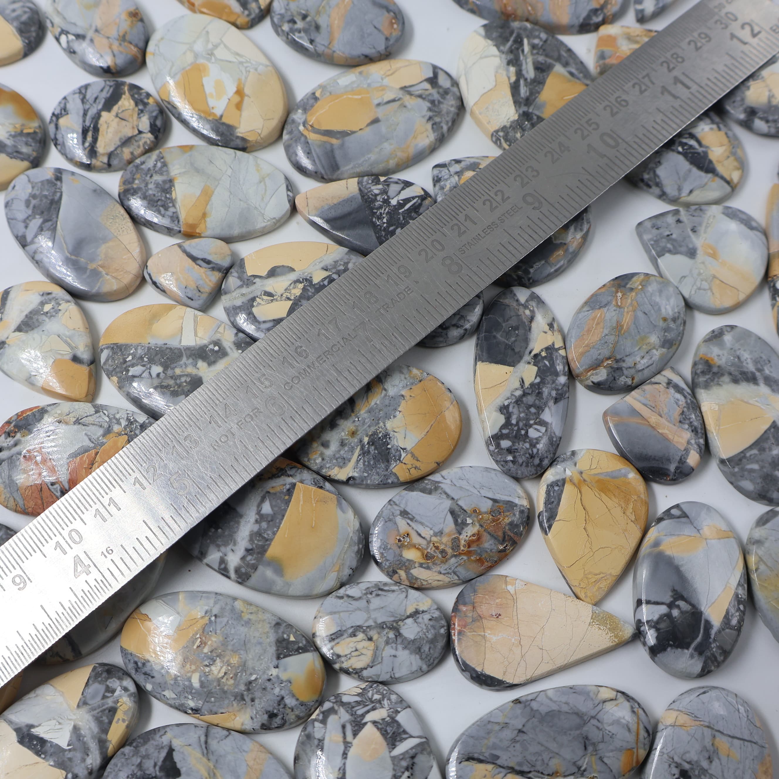 Natural Buy Maligano Jasper  Mix Shape -Size Gemstone (Cabochon )  Maligano Jasper