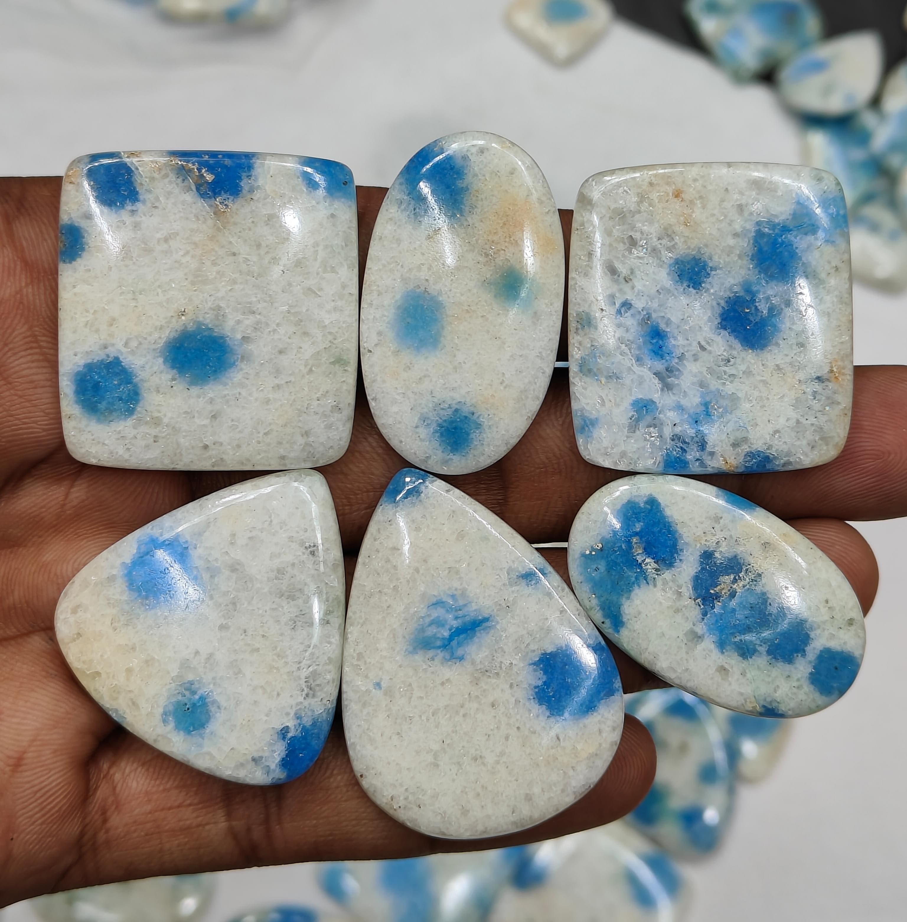 Natural K2 Jasper Mix Shape  -Size Gemstone (Cabochon ) K2 Jasper