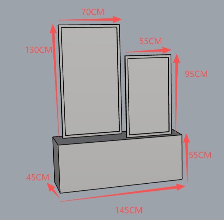 LED Entrance Sign Stand