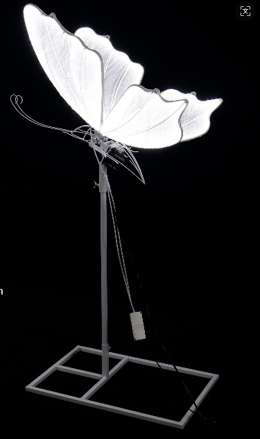 Moving Butterfly Stand