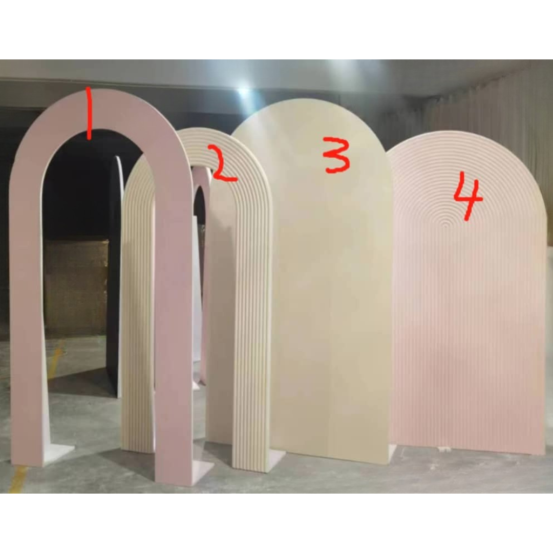 PVC Semi Round Arches & Backdrops