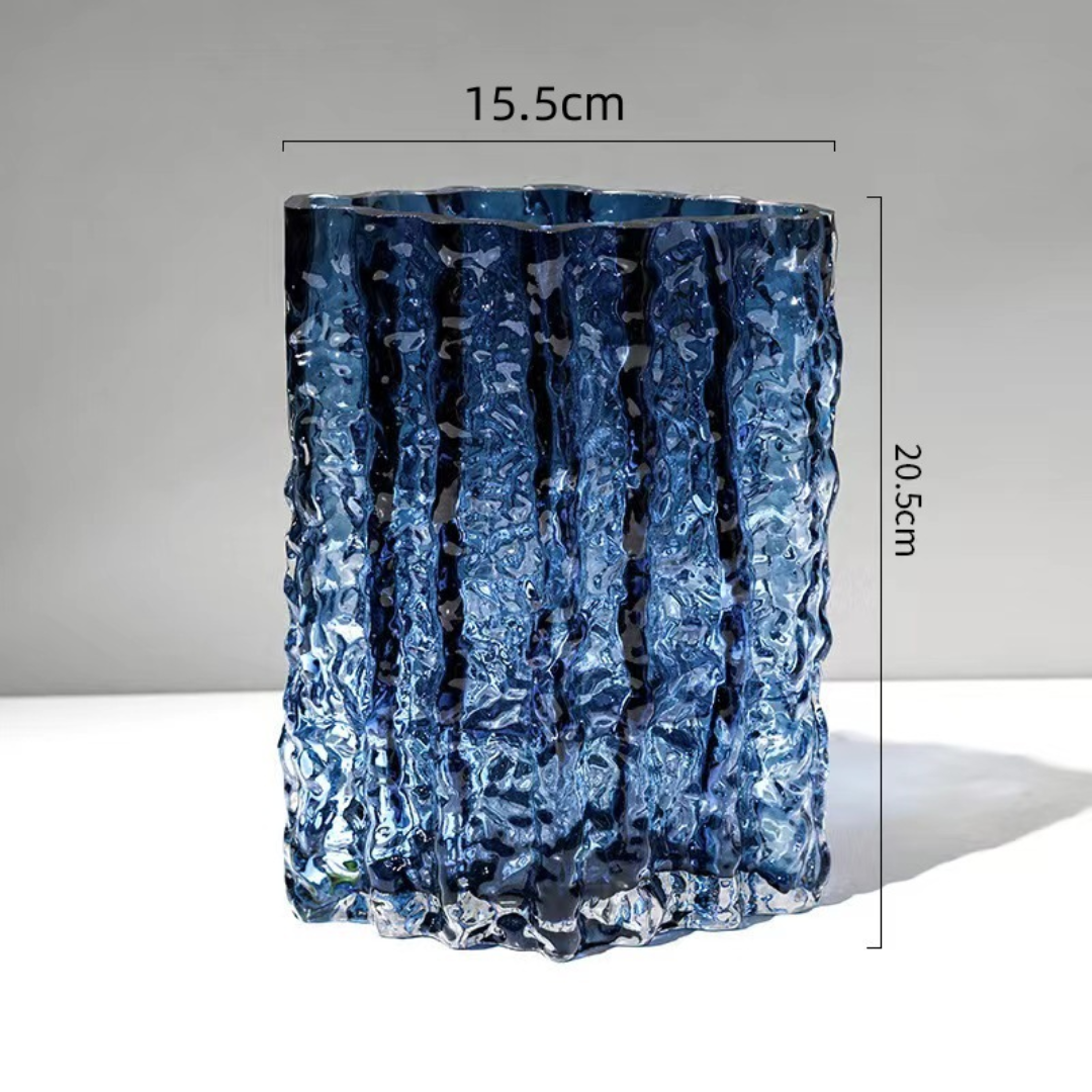Glacier Glass Vase