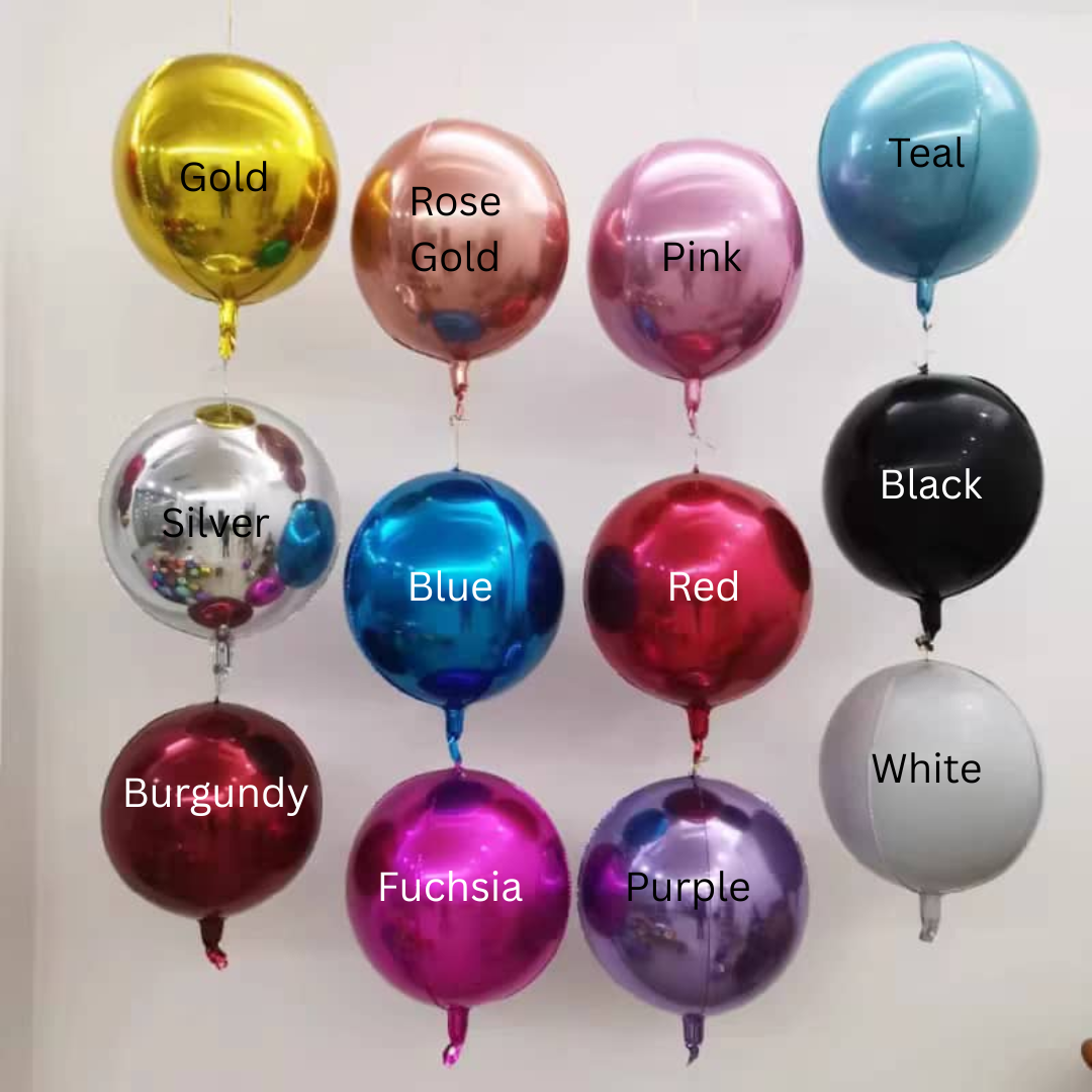 Foil Mirror Balloons