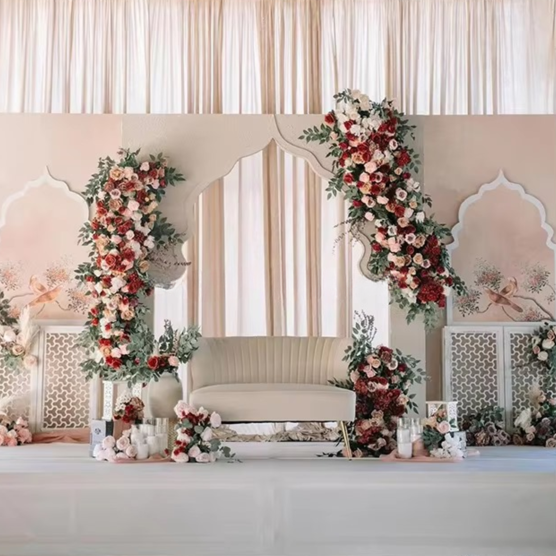 South Asian Backdrop and Panel Set