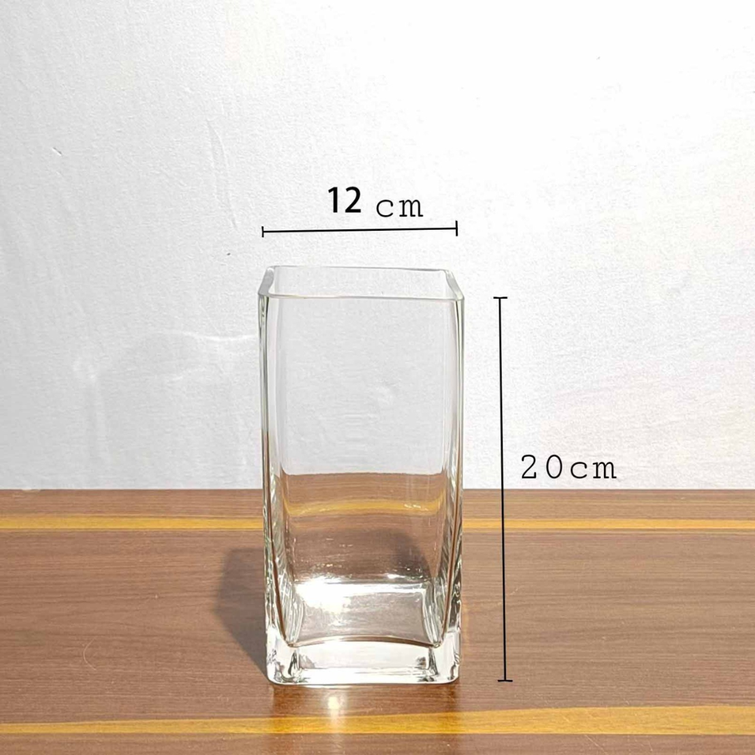 Square Glass Vases